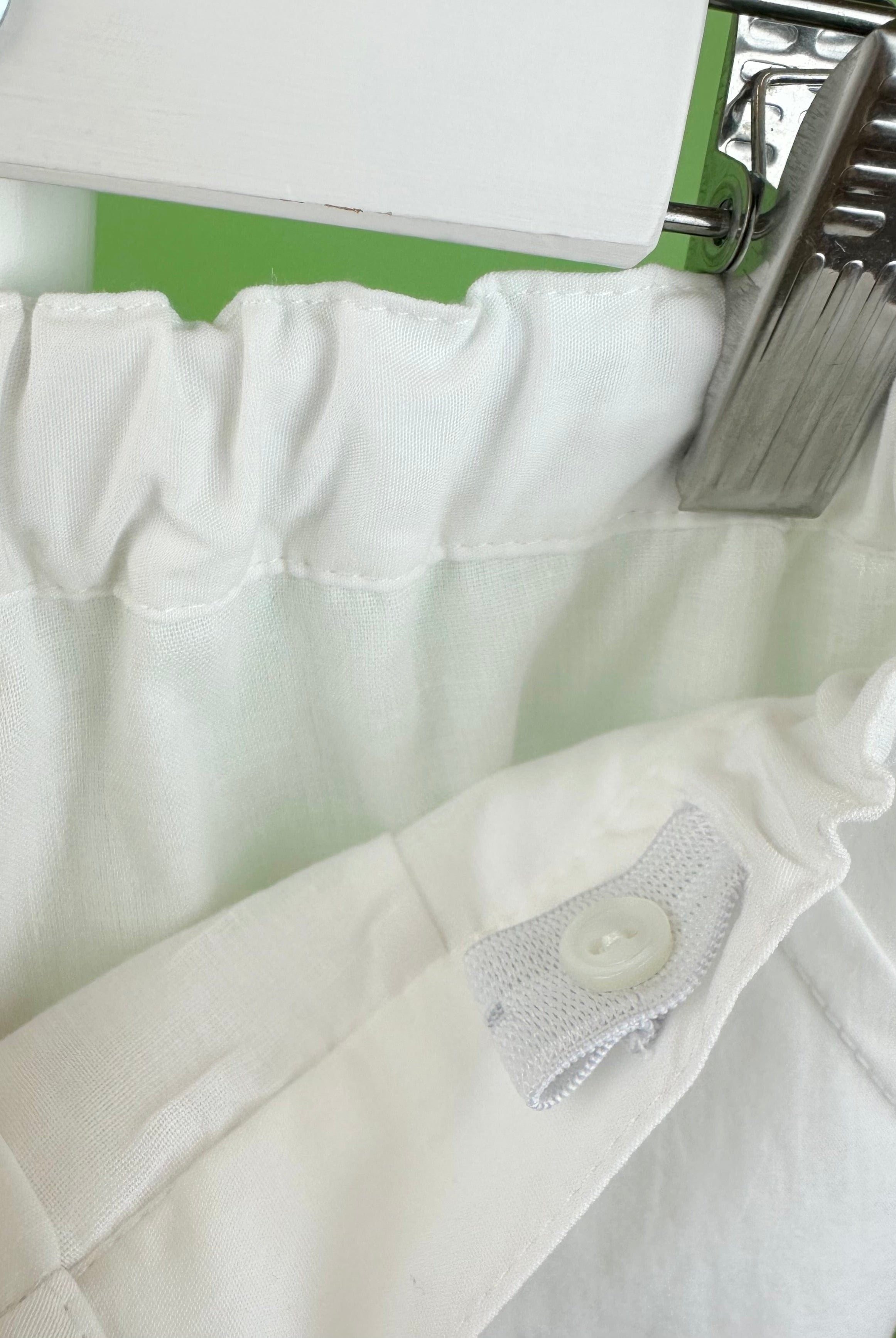 YoYo Boutique Baptism Alex White & Grey Shorts Outfit