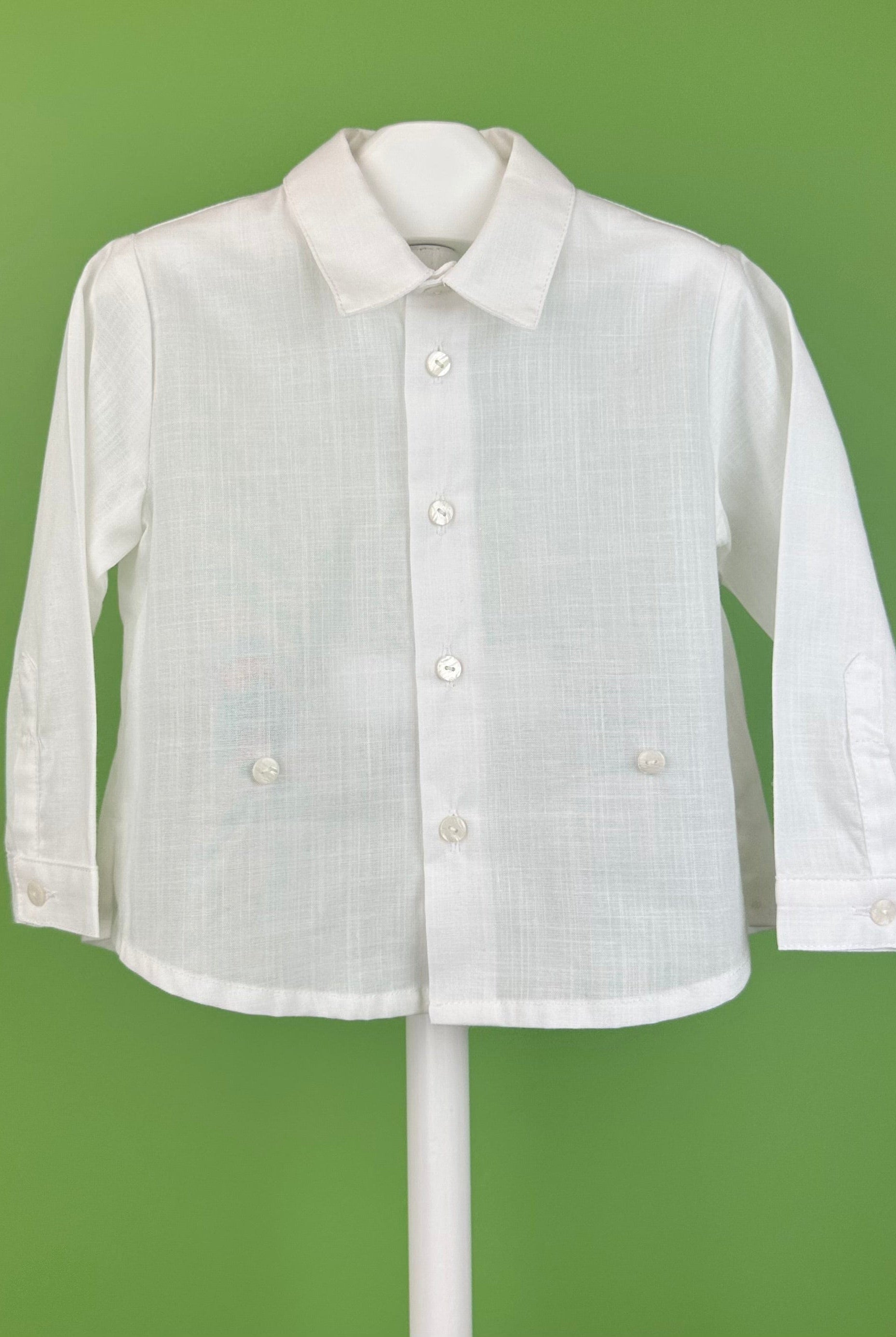 YoYo Boutique Baptism Alex White & Sand Bubble Outfit