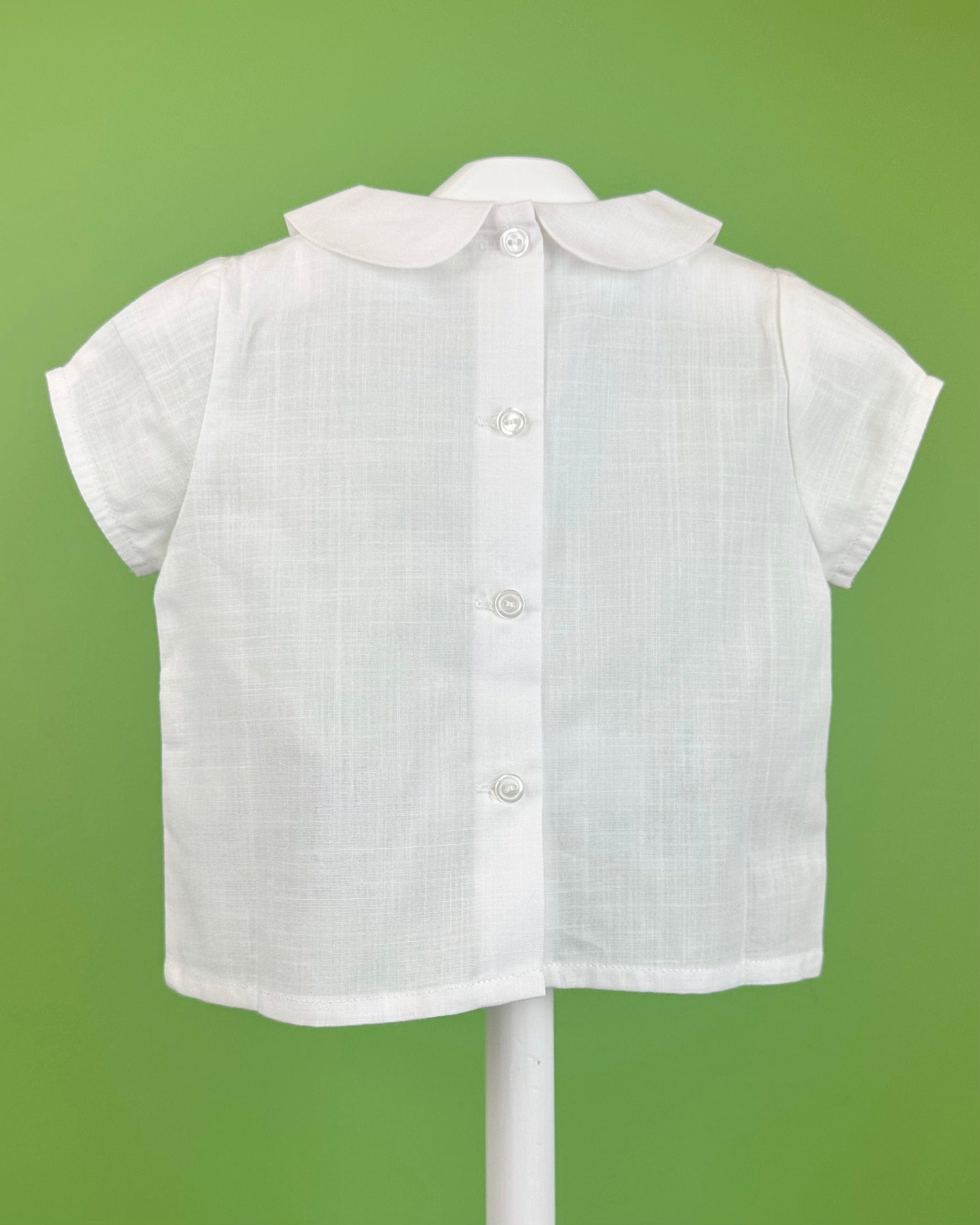 YoYo Boutique Baptism Charlie White & Sand Outfit