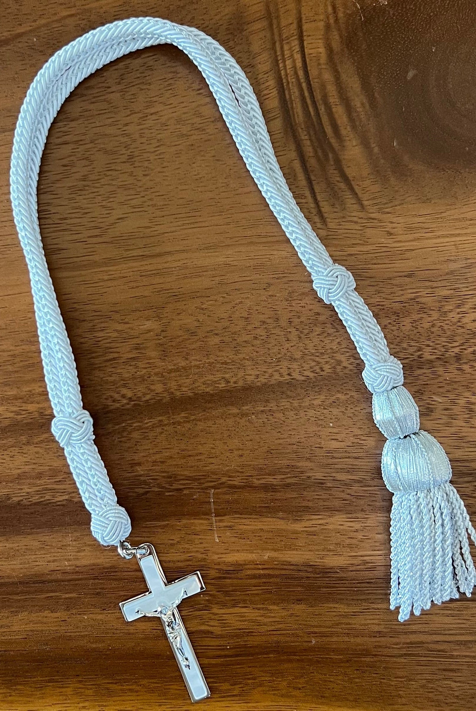 YoYo by Nina Accesories Silver Silver & Nacre Cross