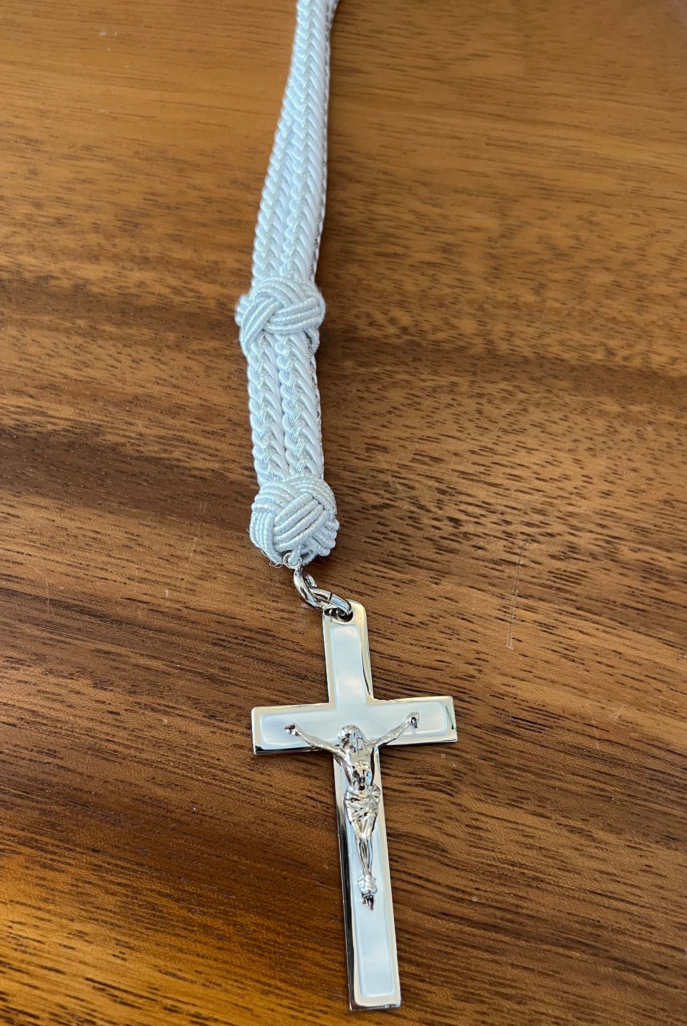 YoYo by Nina Accesories Silver Silver & Nacre Cross