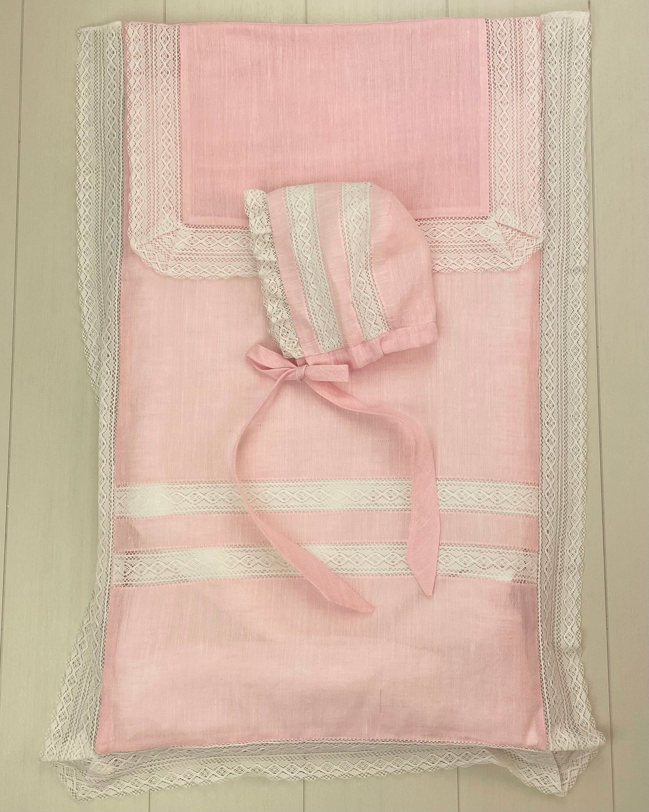 YoYo by Nina Newborn Pink & White Newborn Set