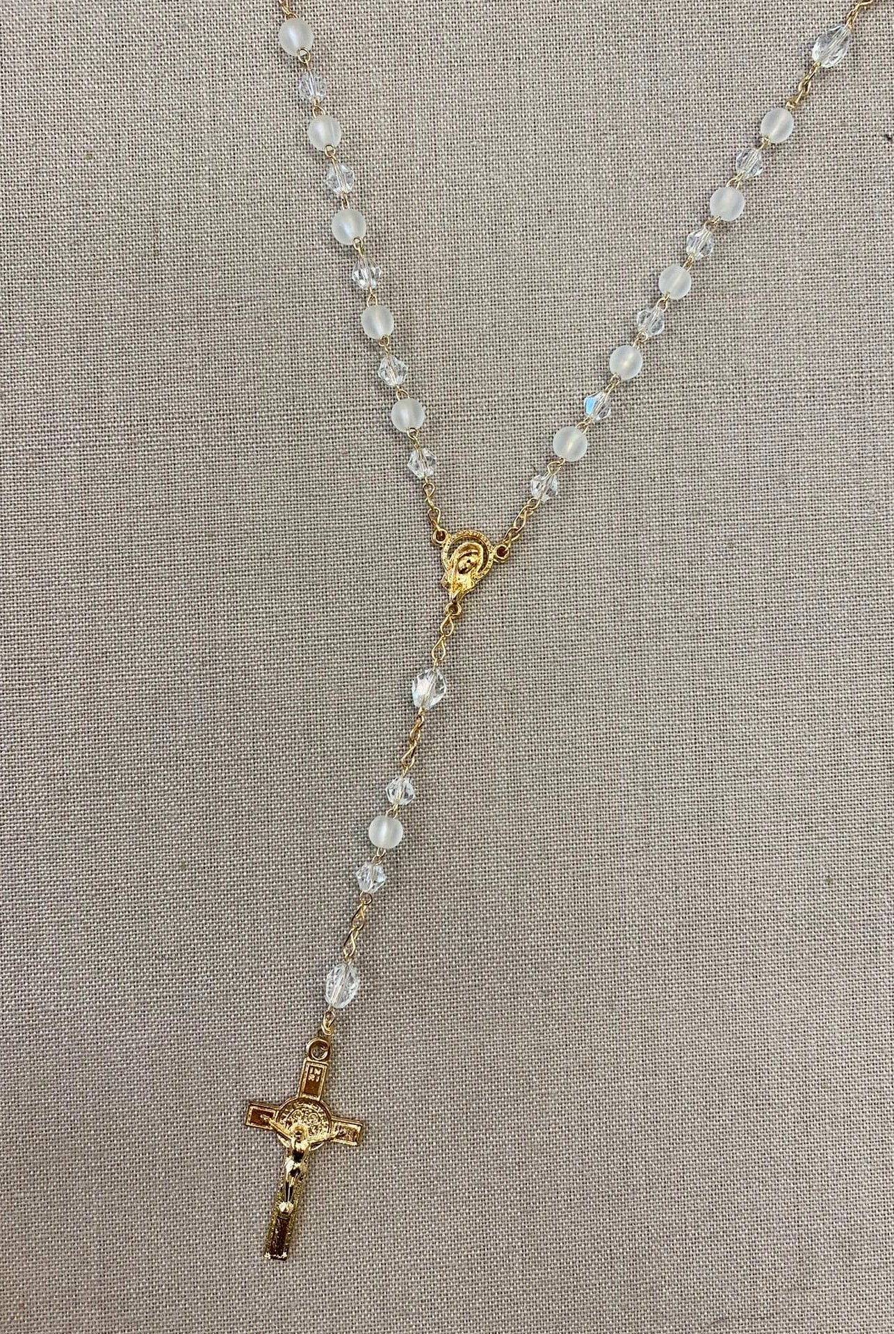 YoYo Children's Boutique Accesories Frosty Crystals Rosary