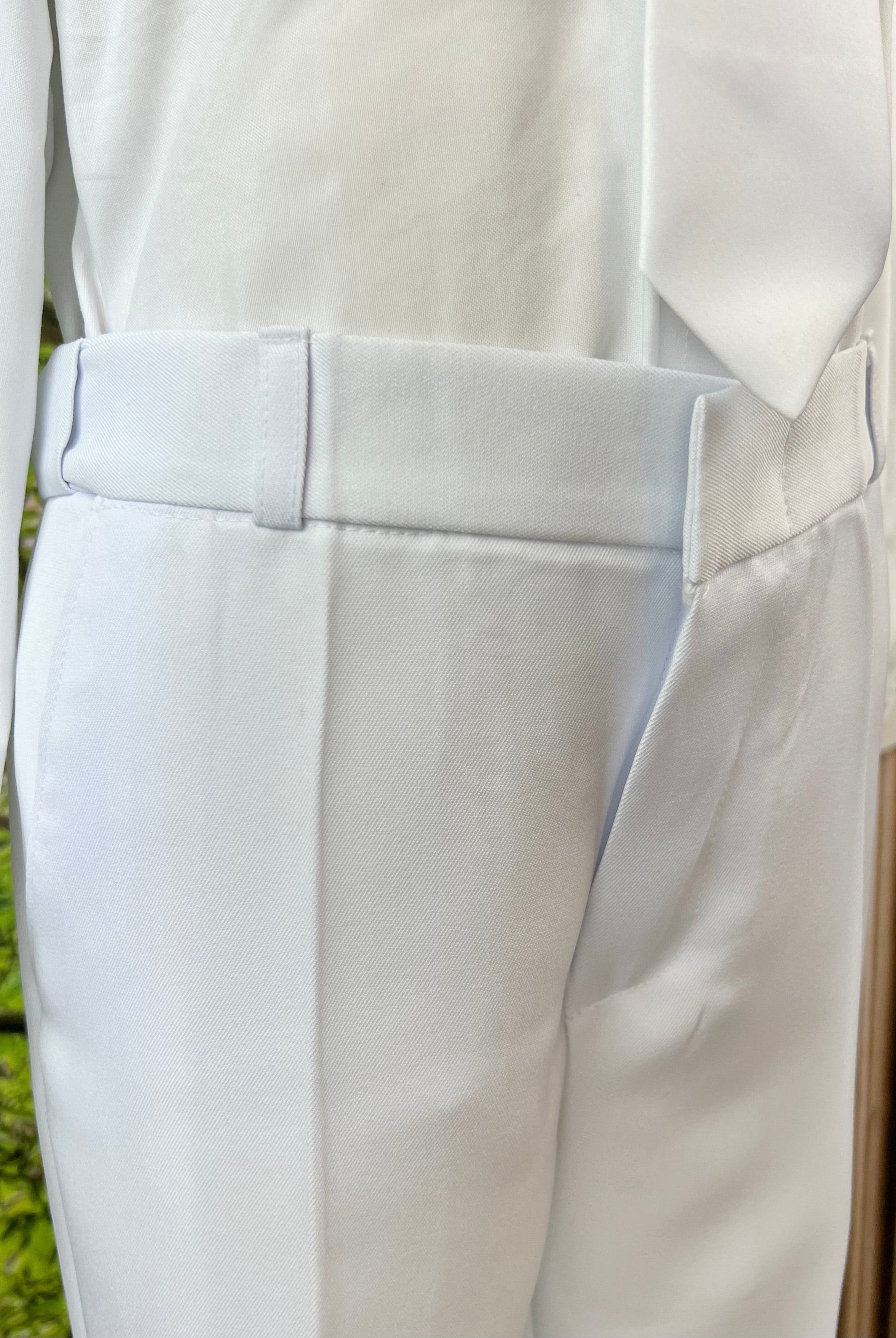 YoYo Children's Boutique First Communion White First Communion Suit