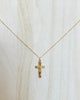 YoYo Children's Boutique Necklaces Crucifixion of Jesus Necklace 14"