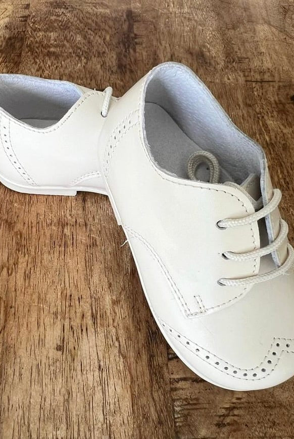 YoYo Children's Boutique Shoes Off-White Oxford Shoe