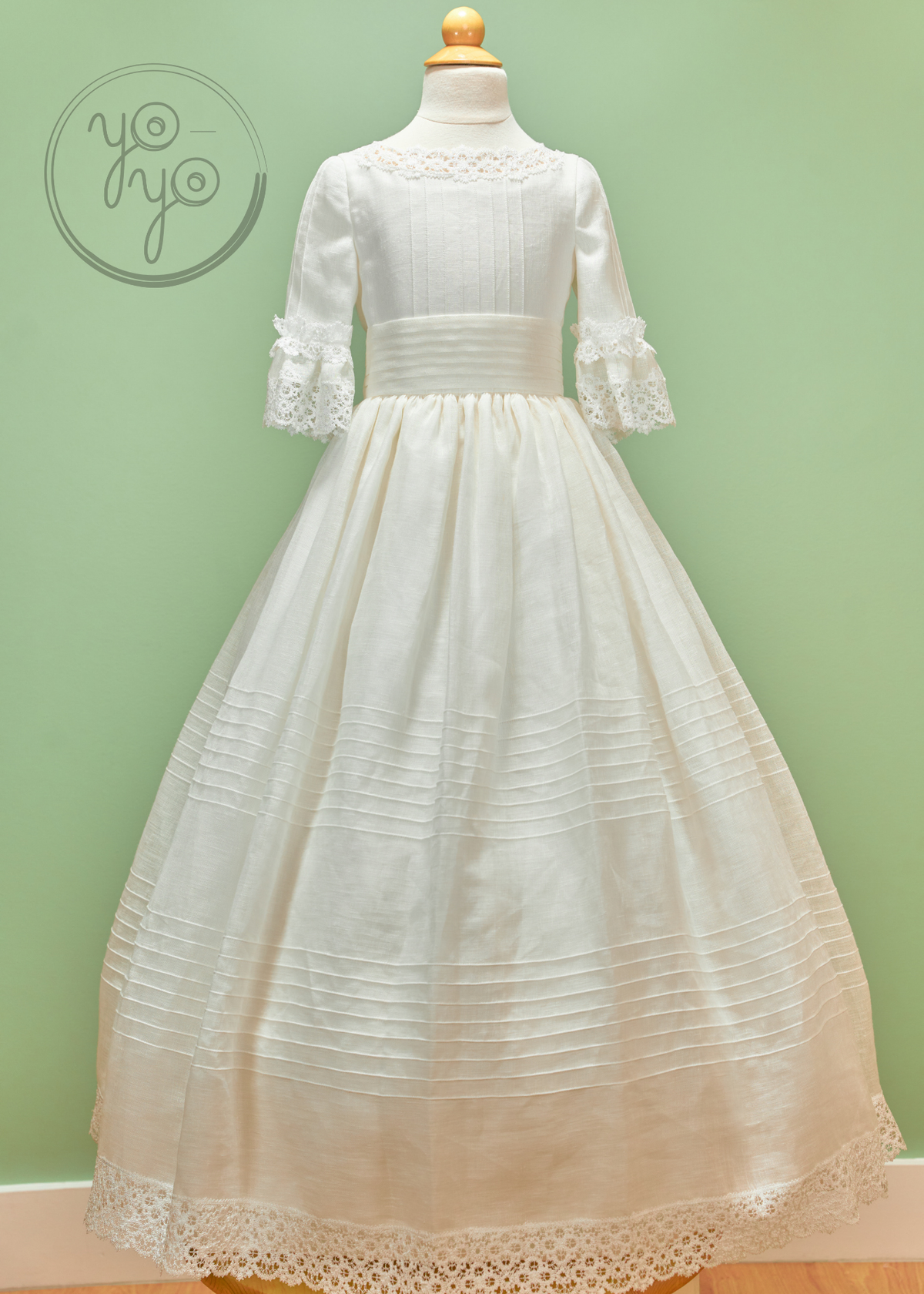 chinese dress ladies Celestial Lace First Communion Dress main image 1