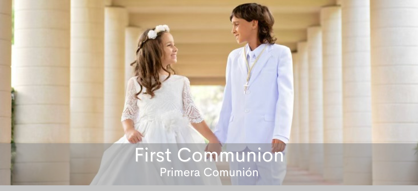 First Communion Girl & Boy