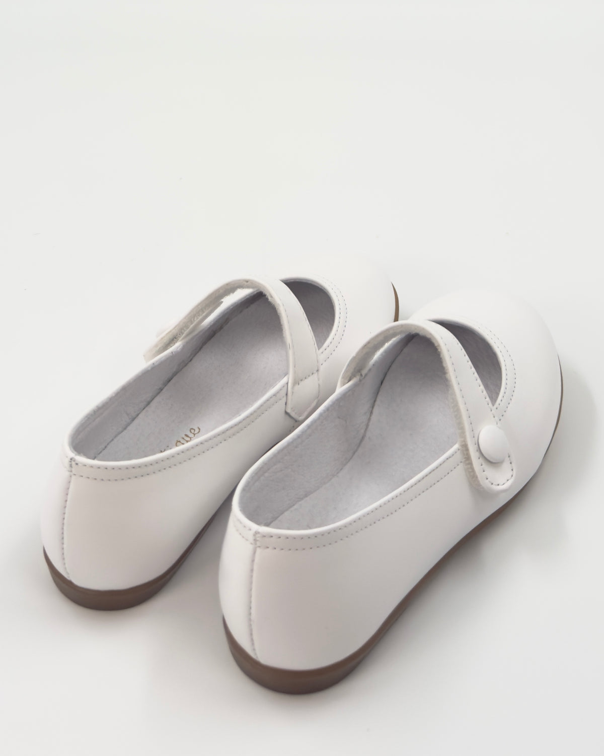 Mary Jane White Shoes – Spanish Girls’ Communion & Dress Shoes 38 EU / 7 US / White / Leather