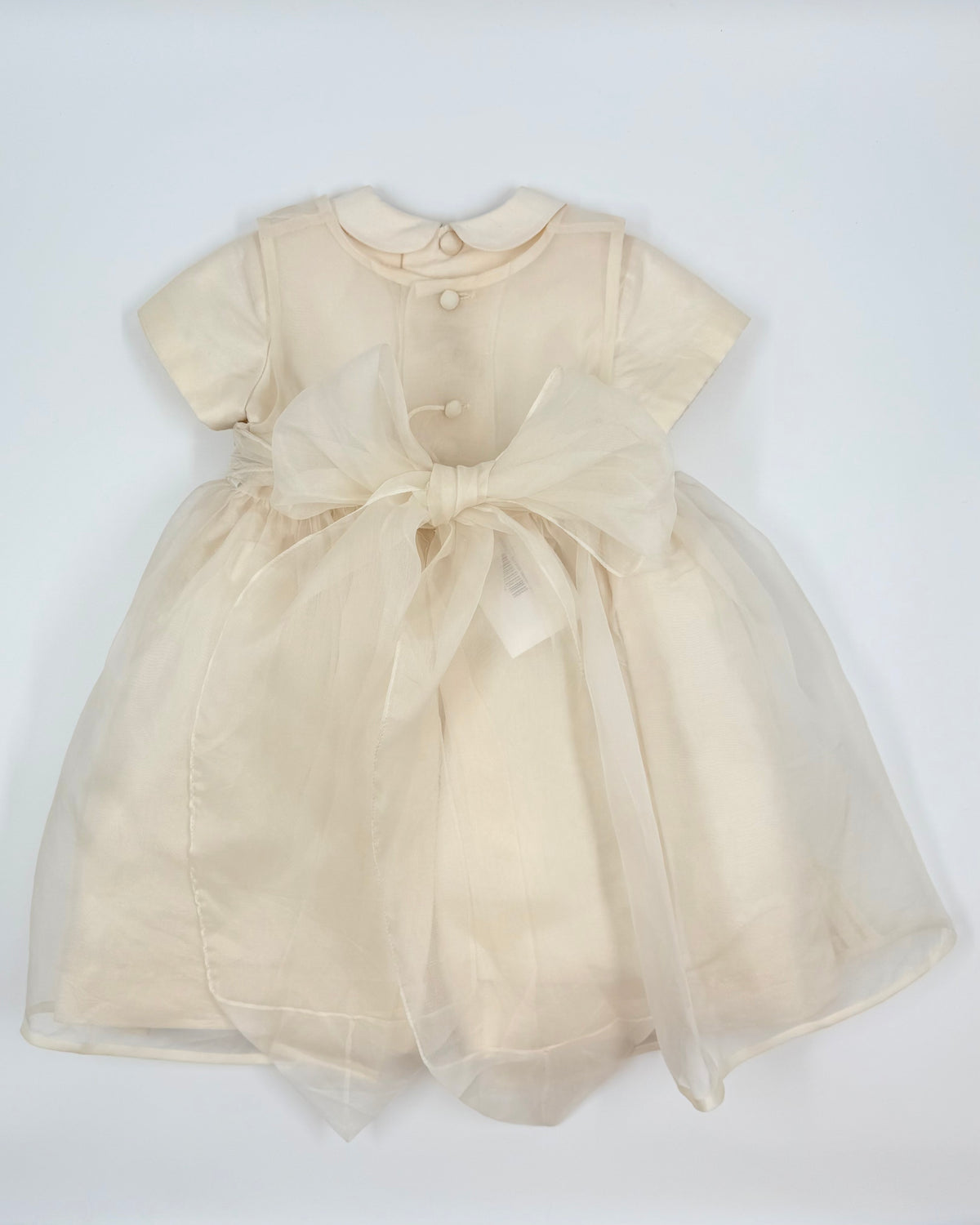 open lace back dress Lulu Toddler Dress – Silk & Organza Embroidered Flower Girl Dress