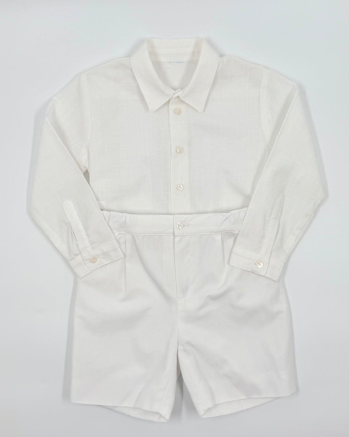 alex grey white dress Toddler Ring Bearer Outfit – Set with Bow Tie 4 / Pure White dress_type_Winter Formal