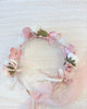 YoYo Boutique Accessories Dusty Rose Flowers Headpiece