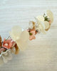 YoYo Boutique Accessories Off-White & Pink Tiny Flowers Headpiece