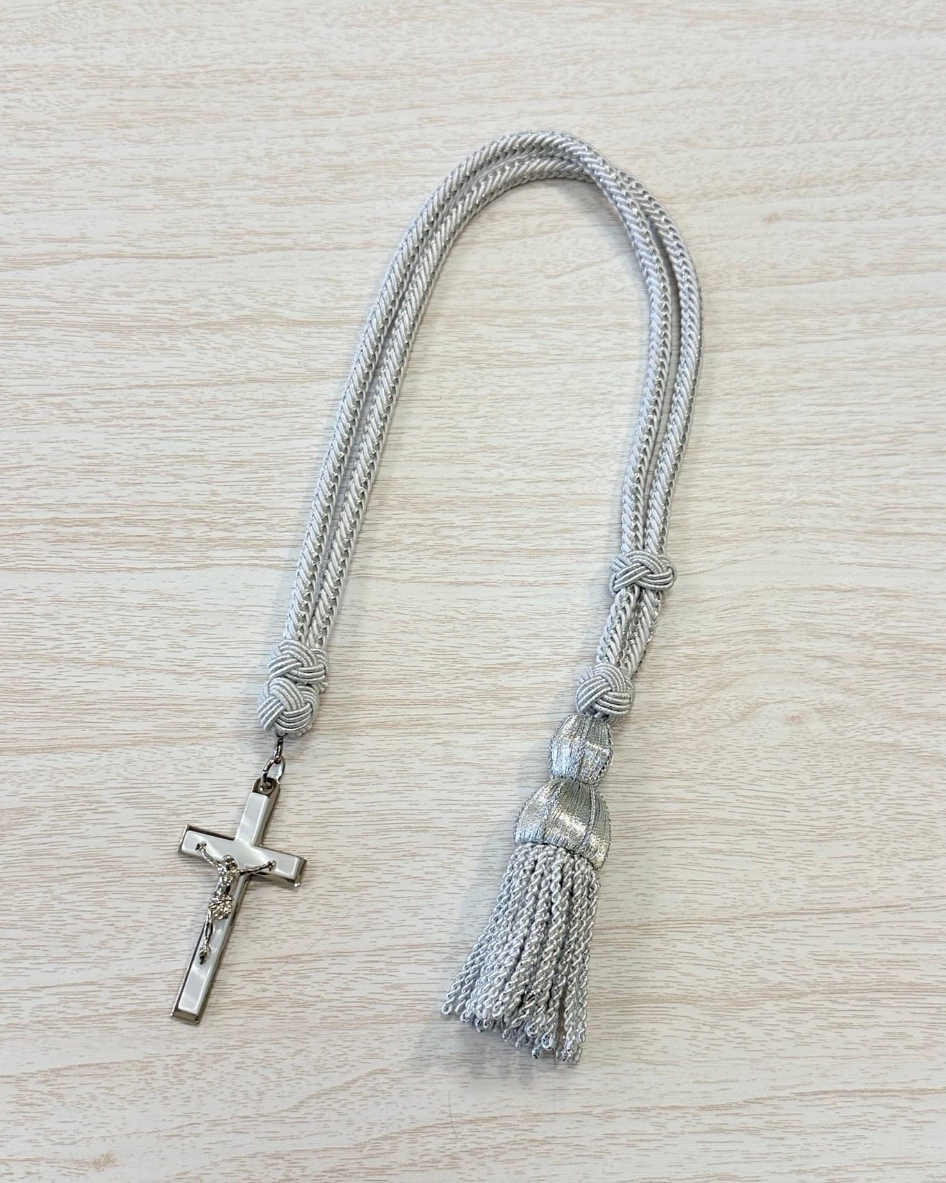 YoYo Boutique Accessories Silver Silver & Nacre Cross