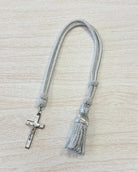 YoYo Boutique Accessories Silver Silver & Nacre Cross