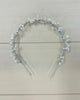 YoYo Boutique Accessories Silver Silver & Pearls Headband