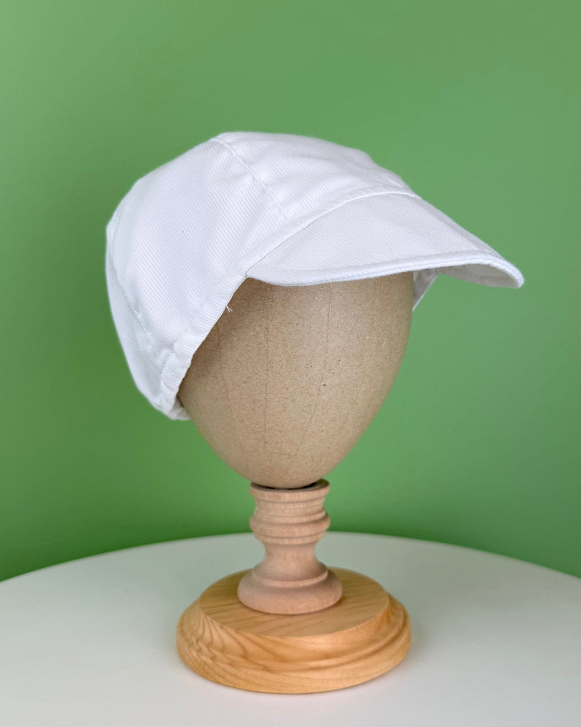 YoYo Boutique Accessories White Cotton Hat