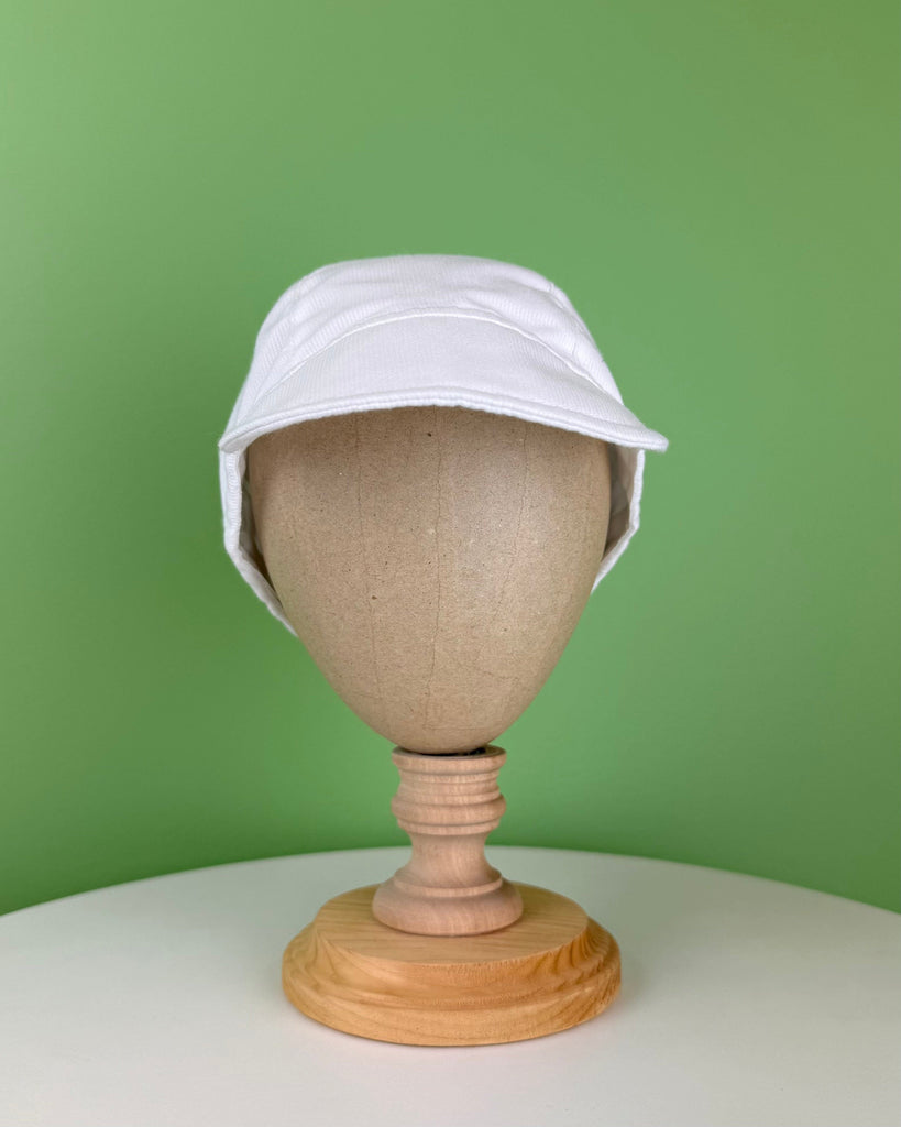 YoYo Boutique Accessories White Cotton Hat