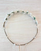 YoYo Boutique Accessories White Small White Flowers Half Crown