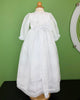 YoYo Boutique Baptism 12-24M / White Sevilla White Christening Gown