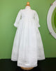 YoYo Boutique Baptism 12-24M / White Sevilla White Christening Gown