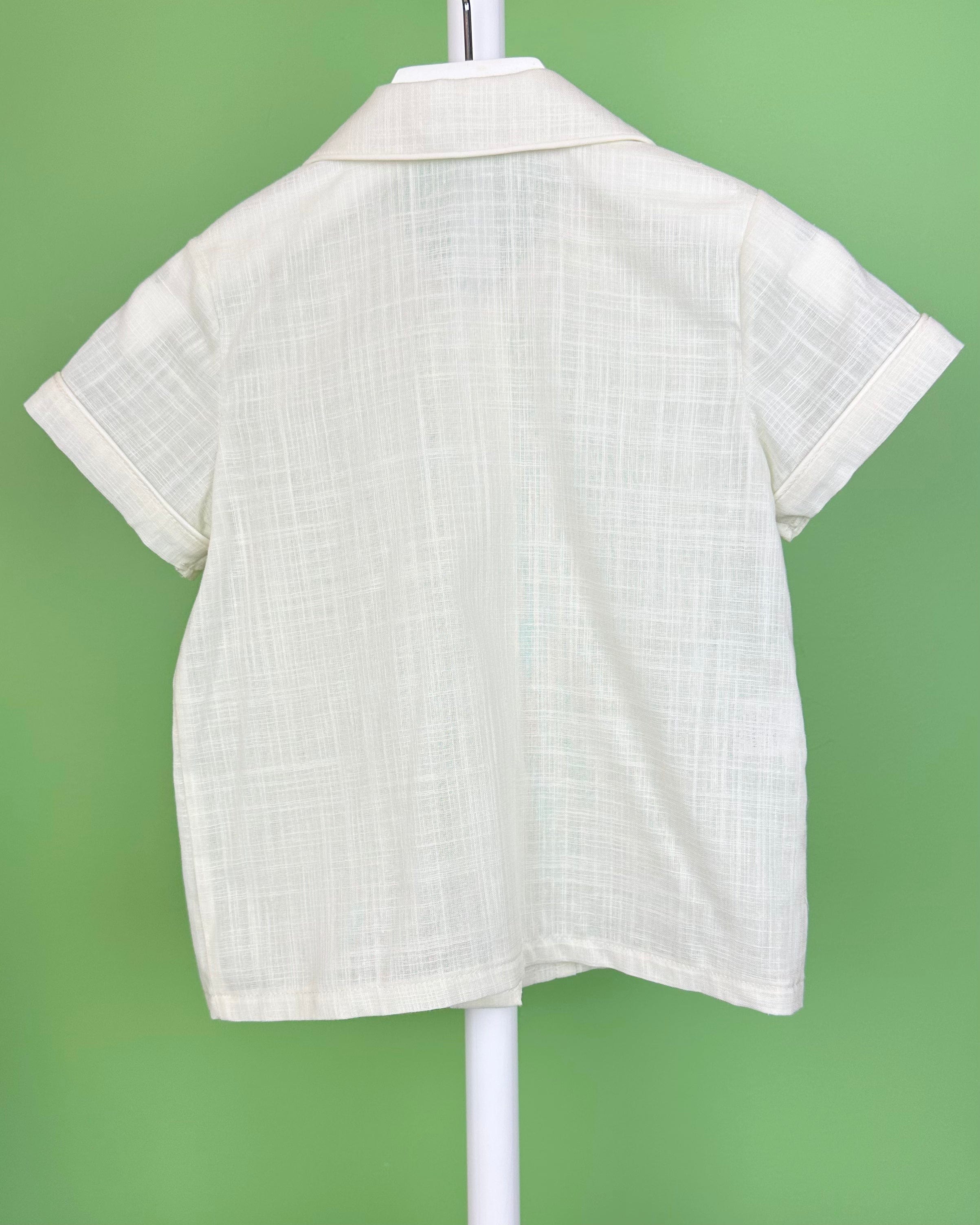 YoYo Boutique Baptism Agustin Shorts Outfit