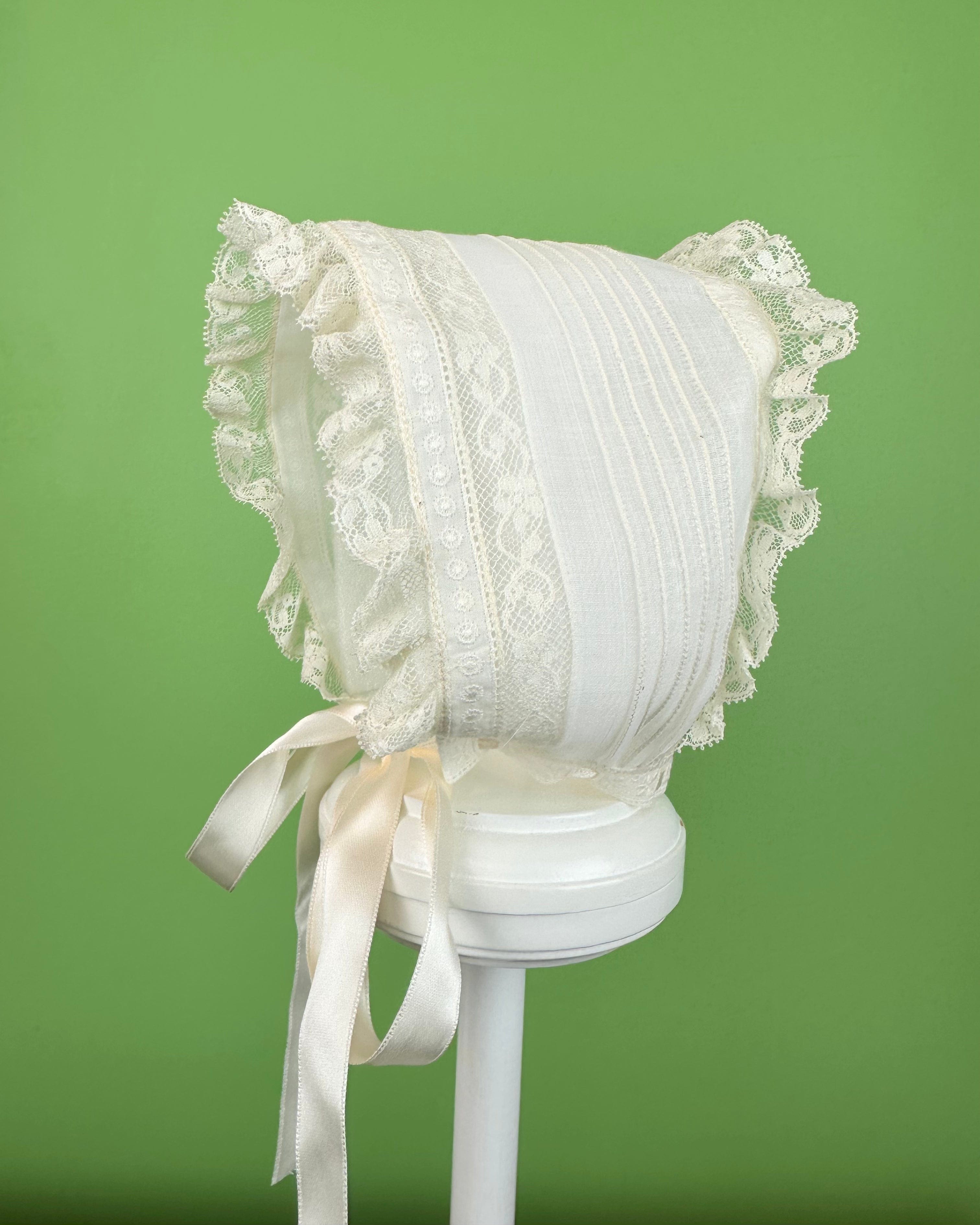 YoYo Boutique Baptism Alanna Dress with Bonnet