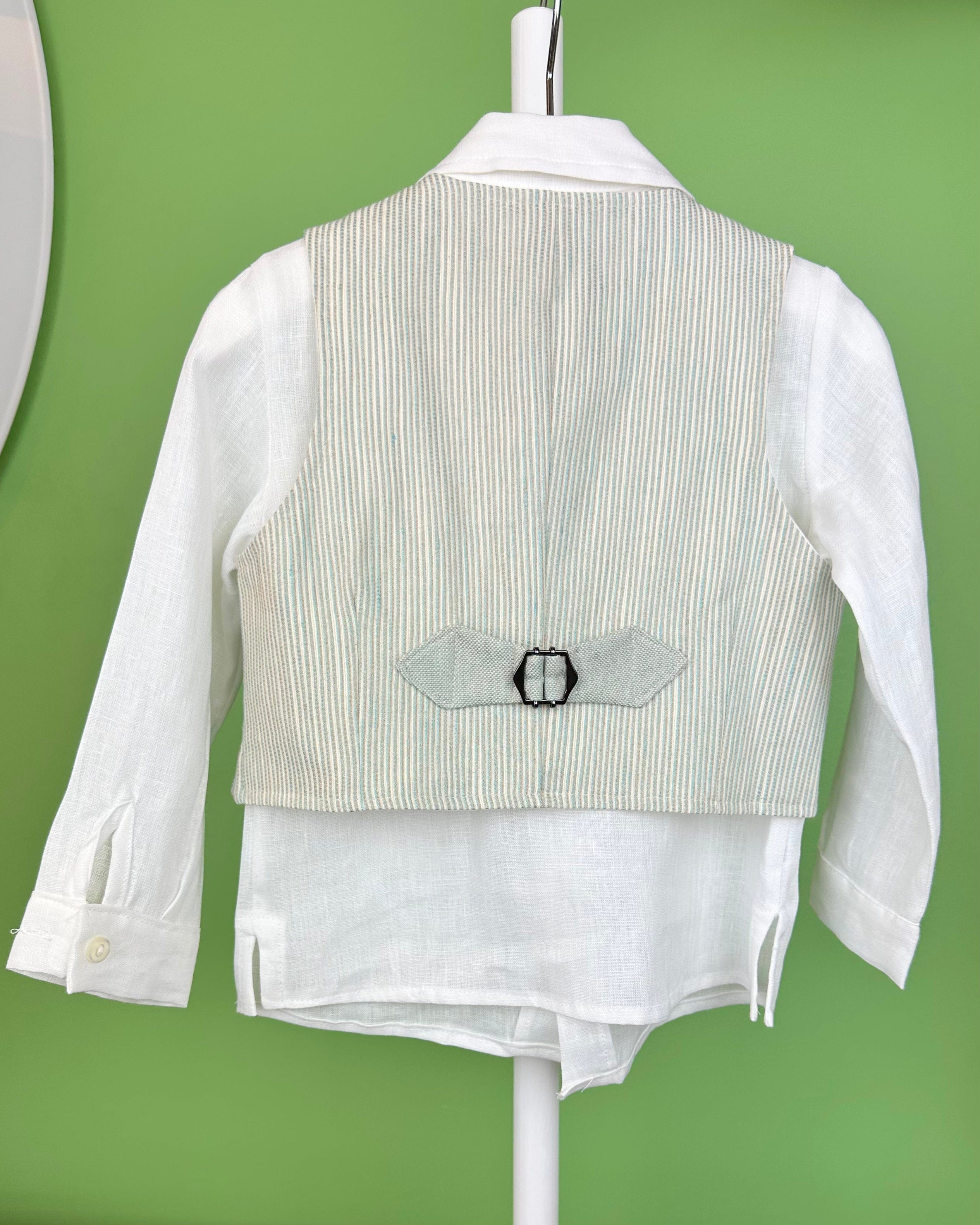 YoYo Boutique Baptism Alessandro Shorts Outfit