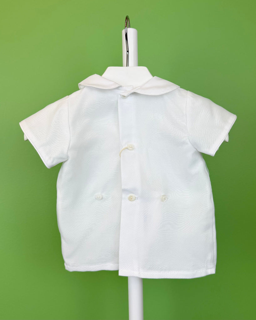 YoYo Boutique Baptism Alonso White Outfit