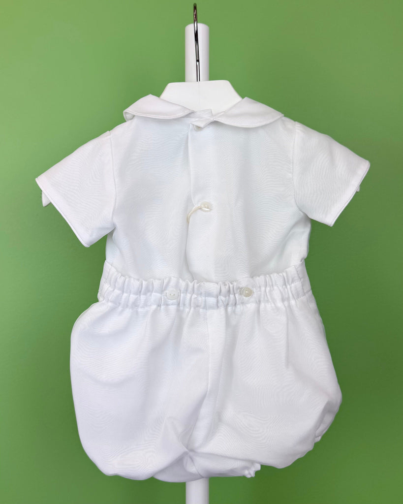 YoYo Boutique Baptism Alonso White Outfit