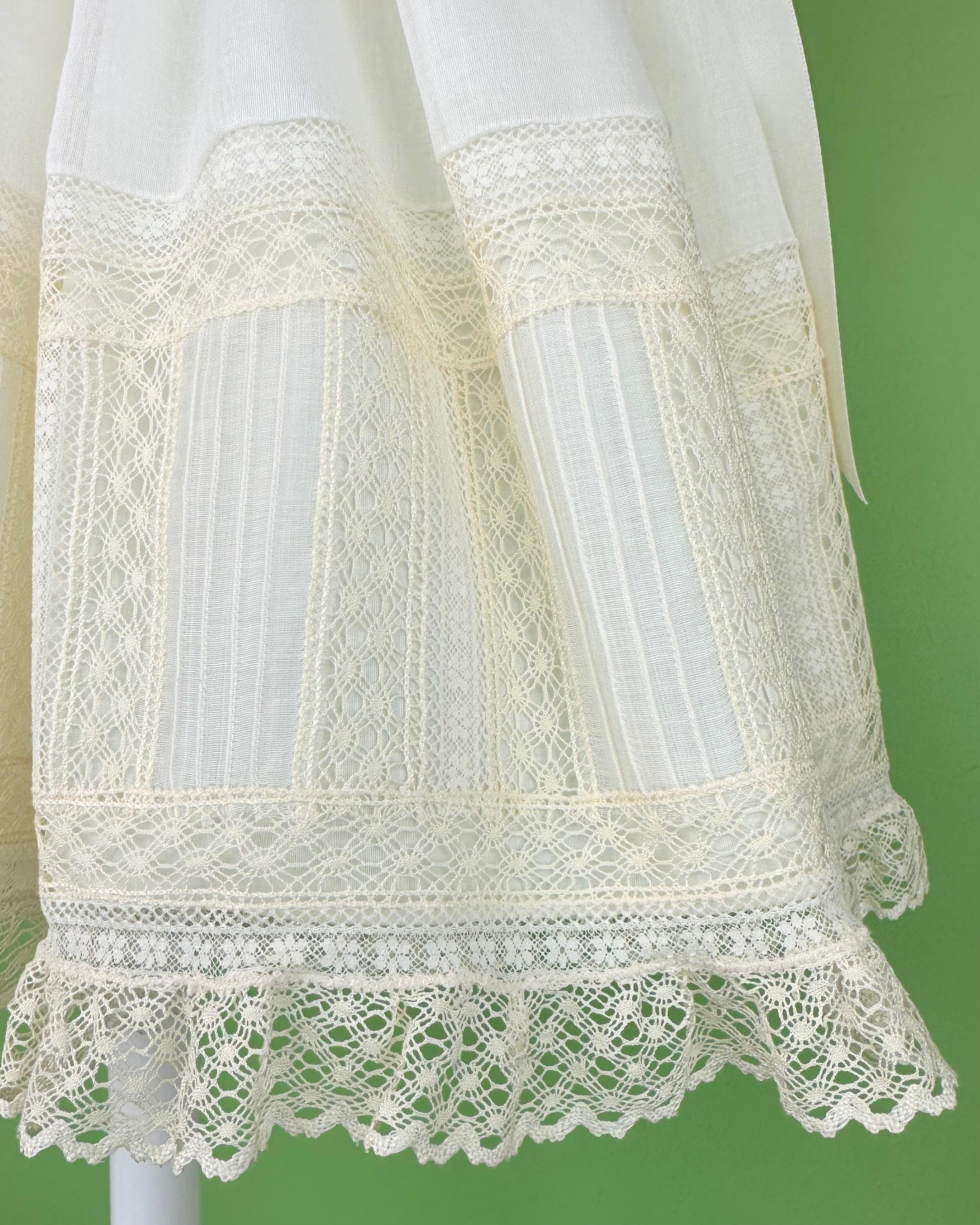 YoYo Boutique Baptism Angela Dress with Bonnet