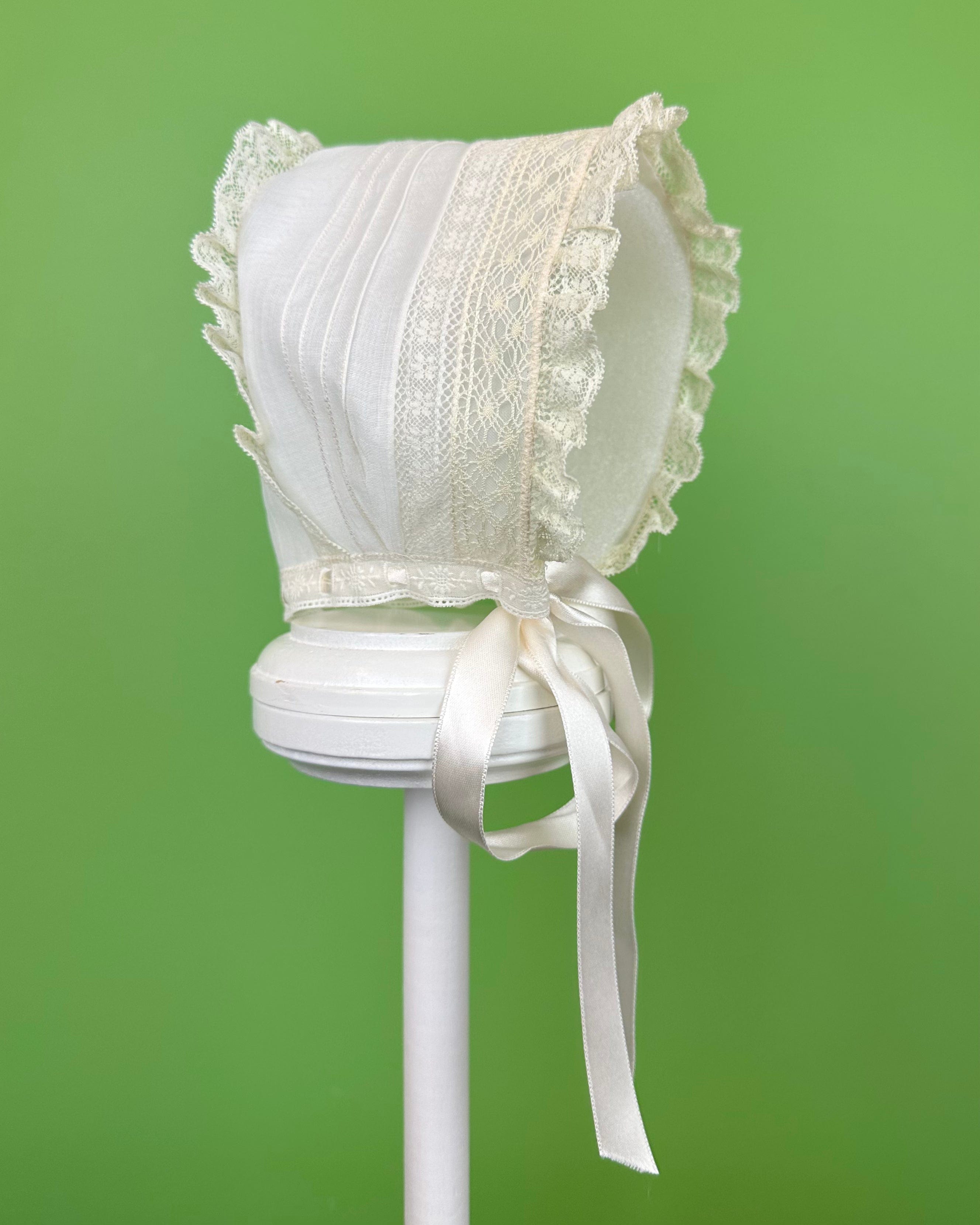 YoYo Boutique Baptism Angela Dress with Bonnet