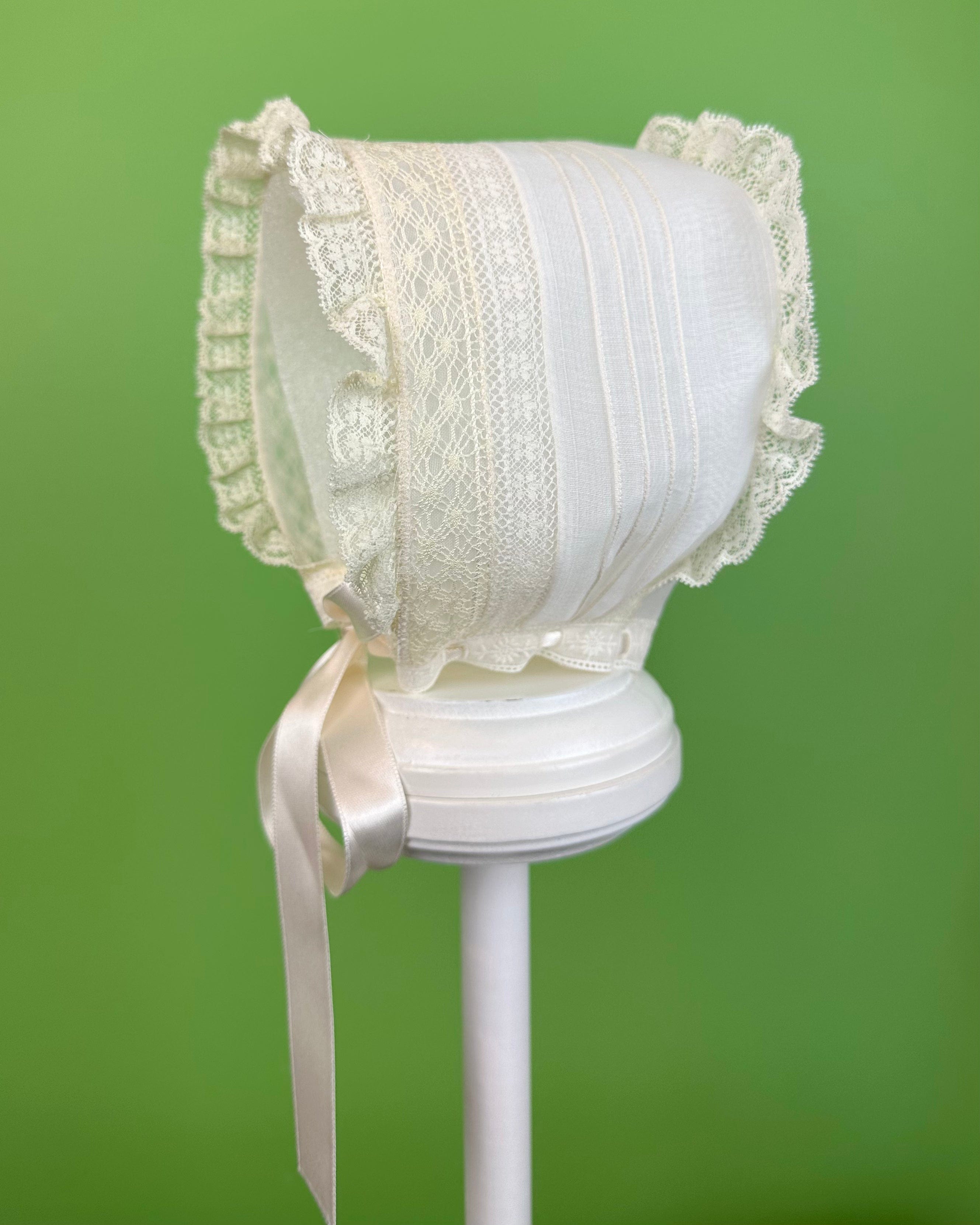 YoYo Boutique Baptism Angela Dress with Bonnet