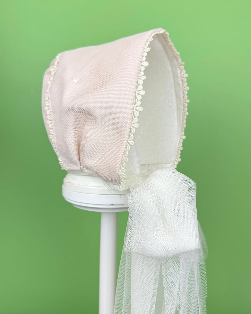 YoYo Boutique Baptism Aroa Dress and Bonnet