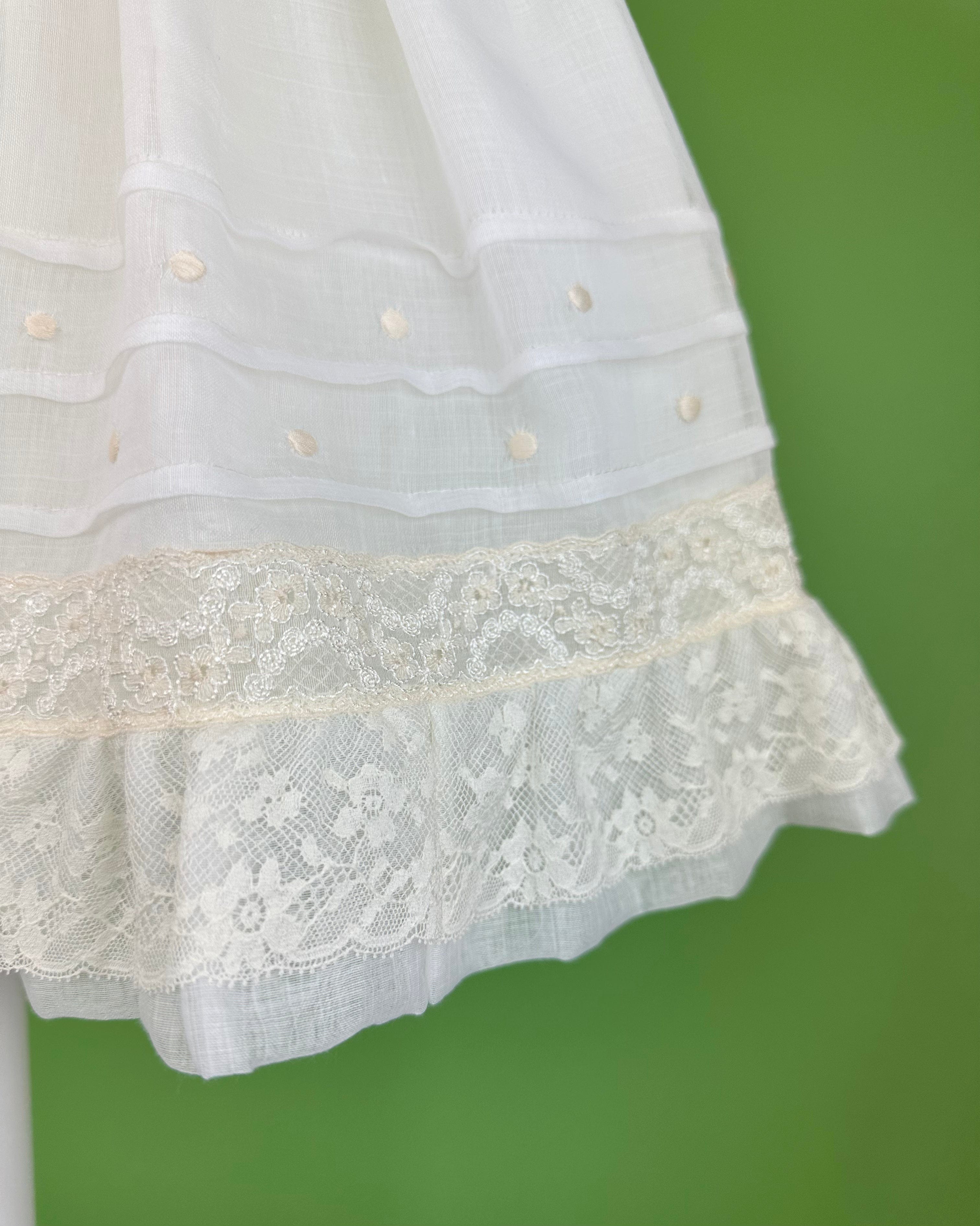 YoYo Boutique Baptism Bella Dress with Bonnet