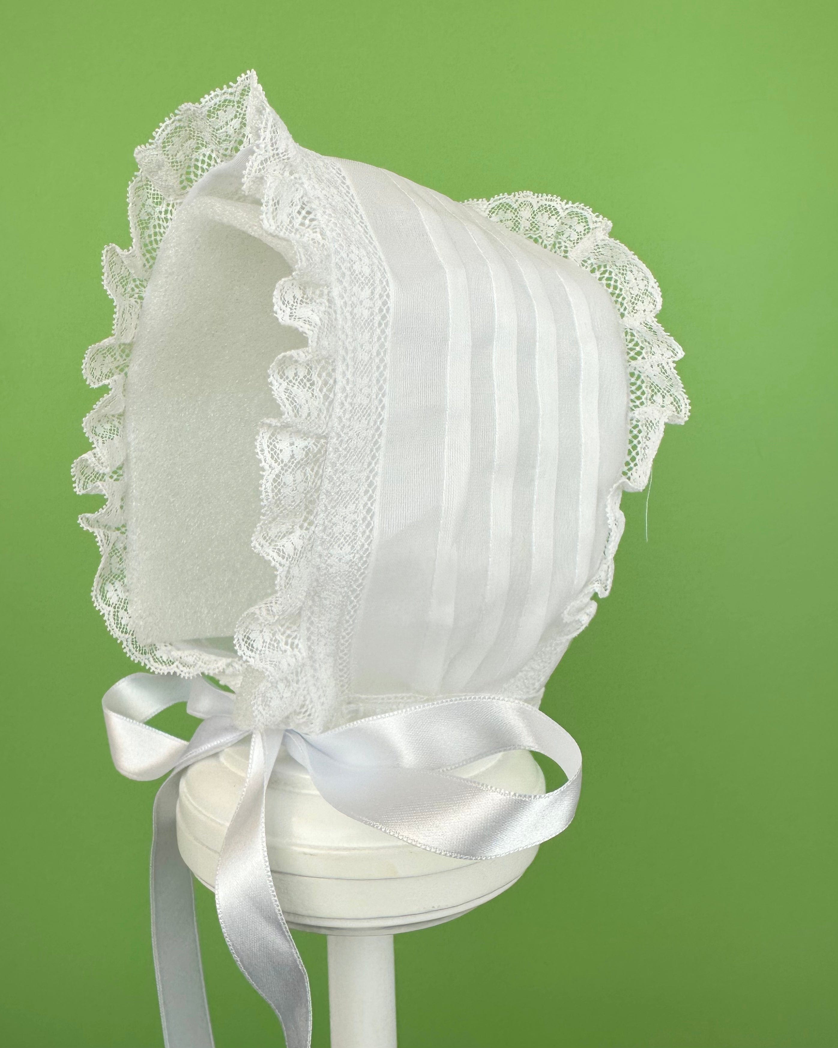 YoYo Boutique Baptism Brenda Dress with Bonnet