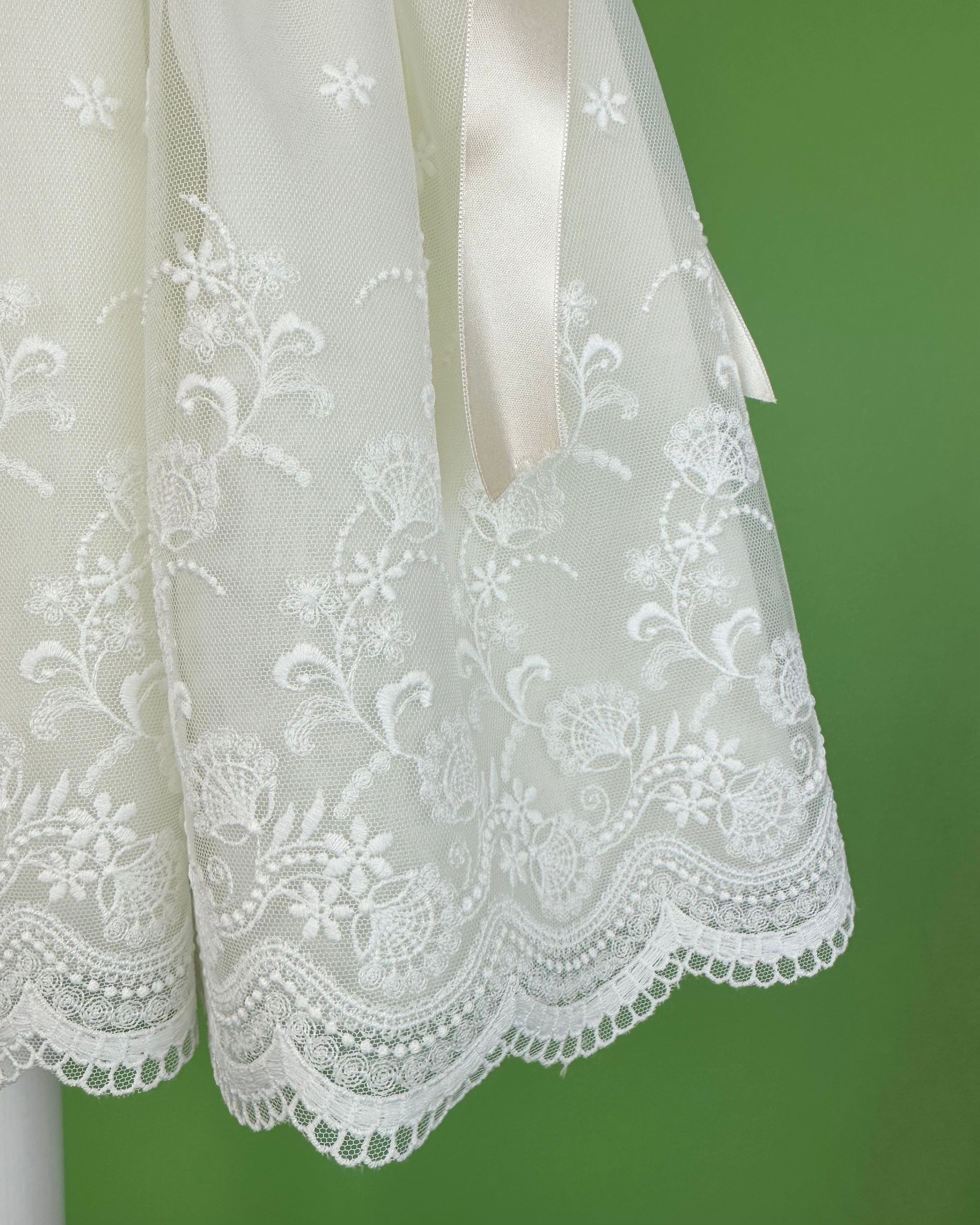 YoYo Boutique Baptism Briana Dress with Bonnet