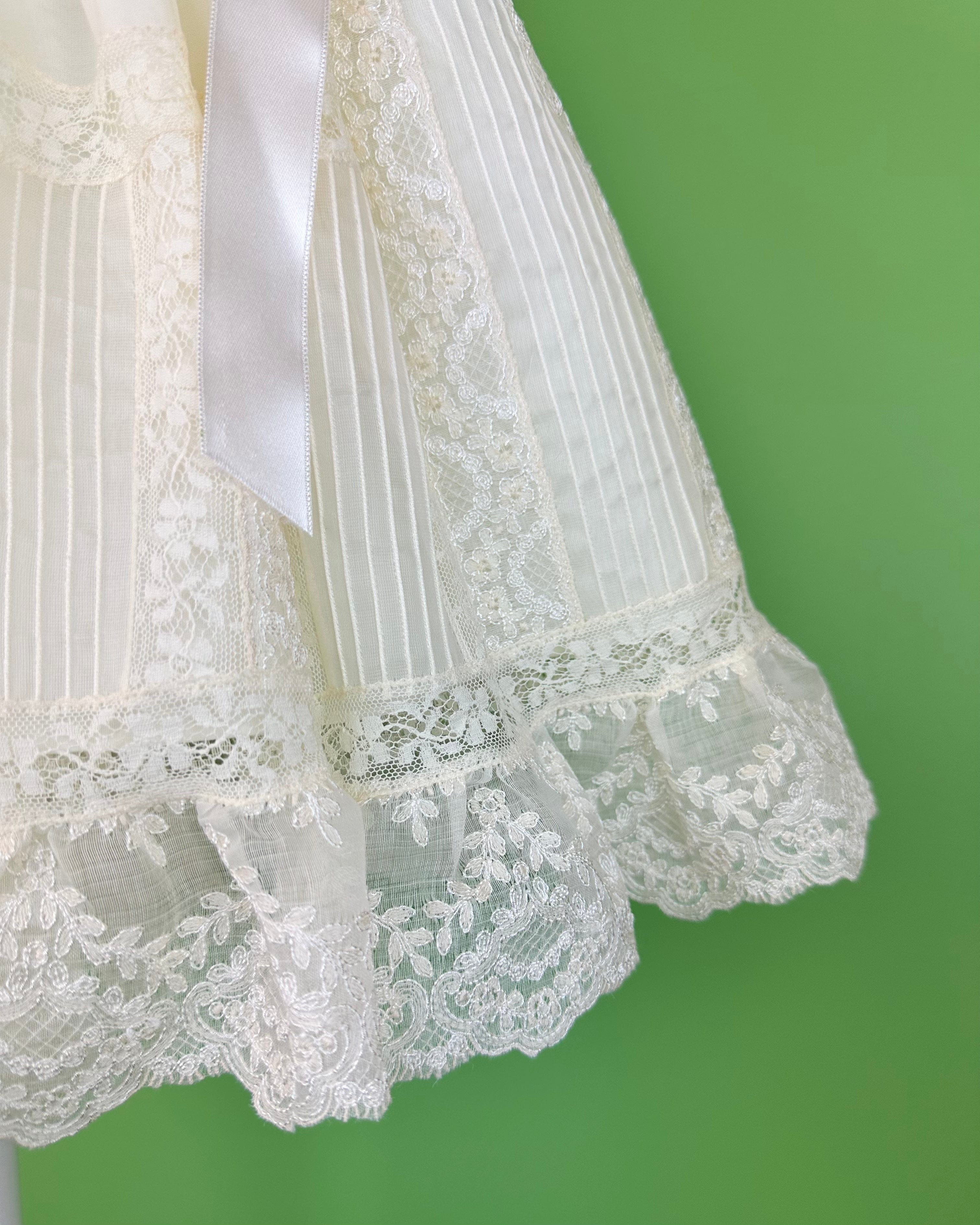 YoYo Boutique Baptism Cindy Dress with Bonnet