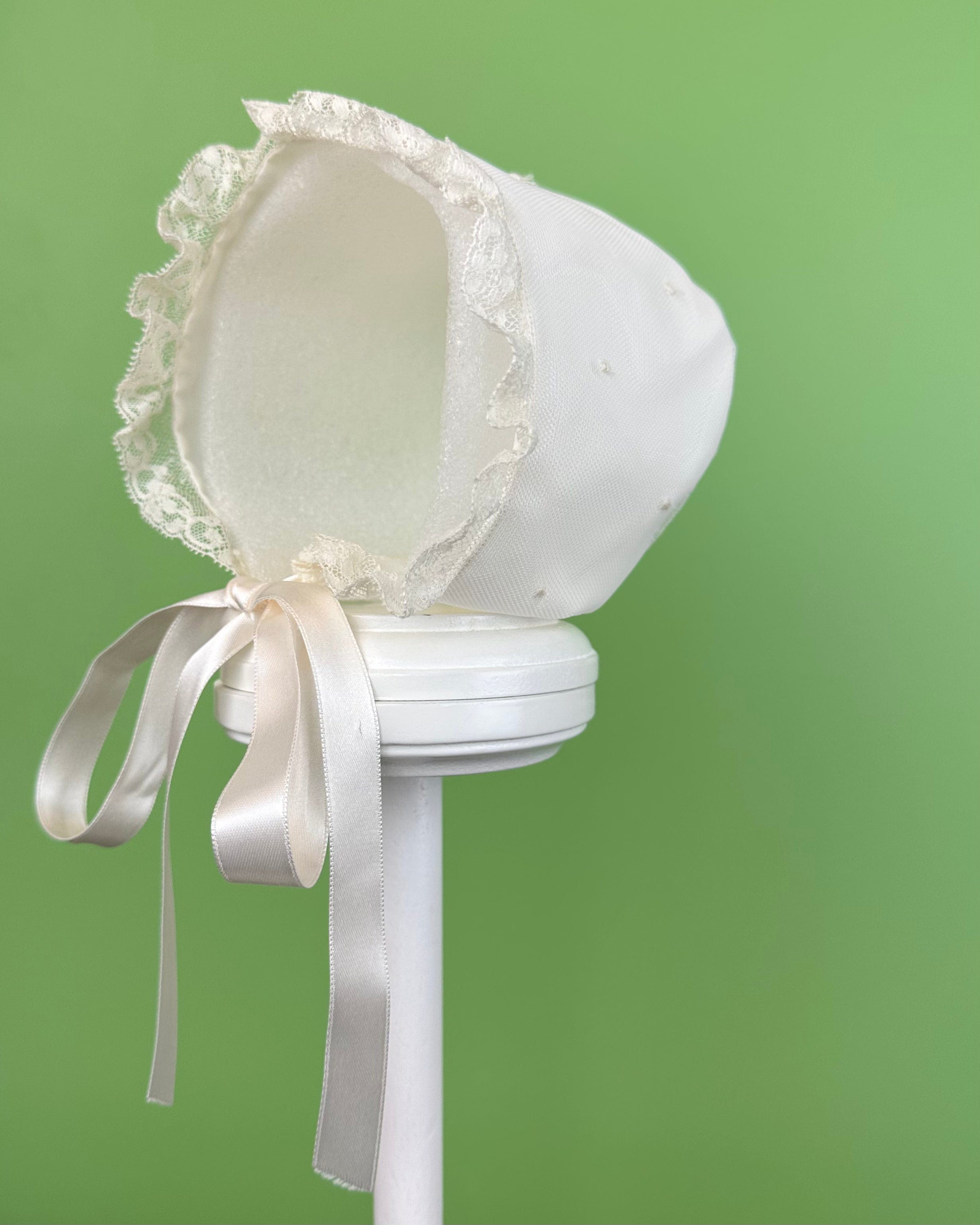 YoYo Boutique Baptism Cristina Dress with Bonnet