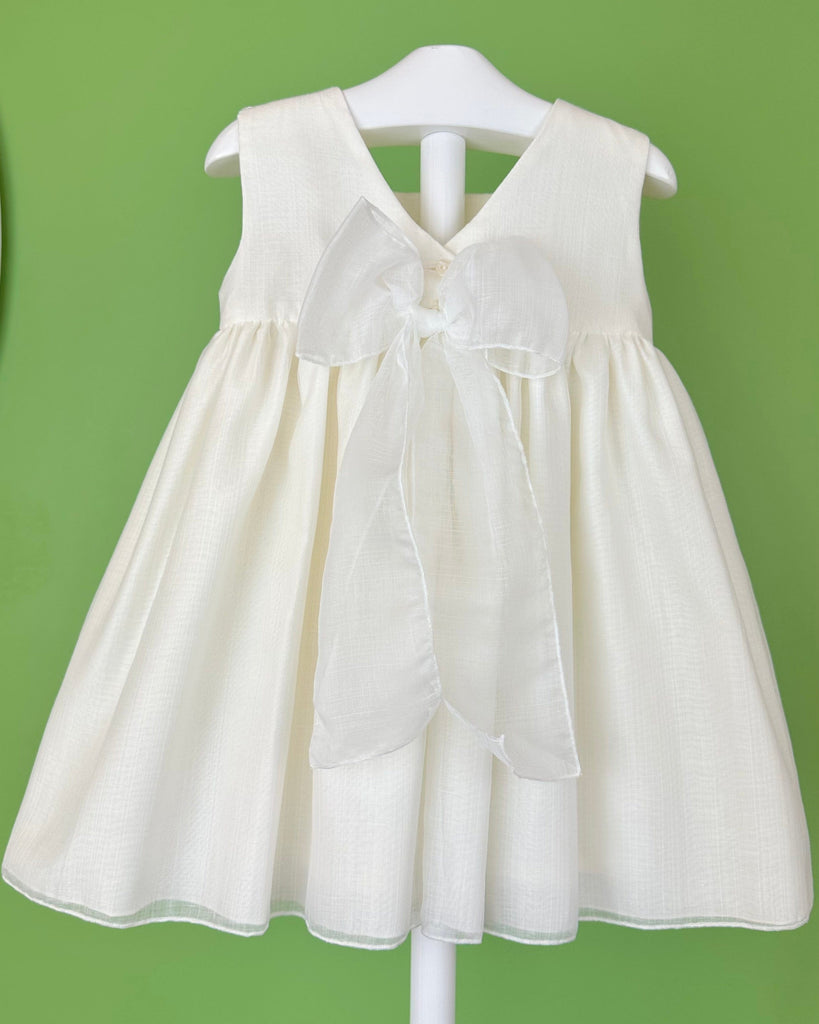 YoYo Boutique Baptism Emma Off-White Dress