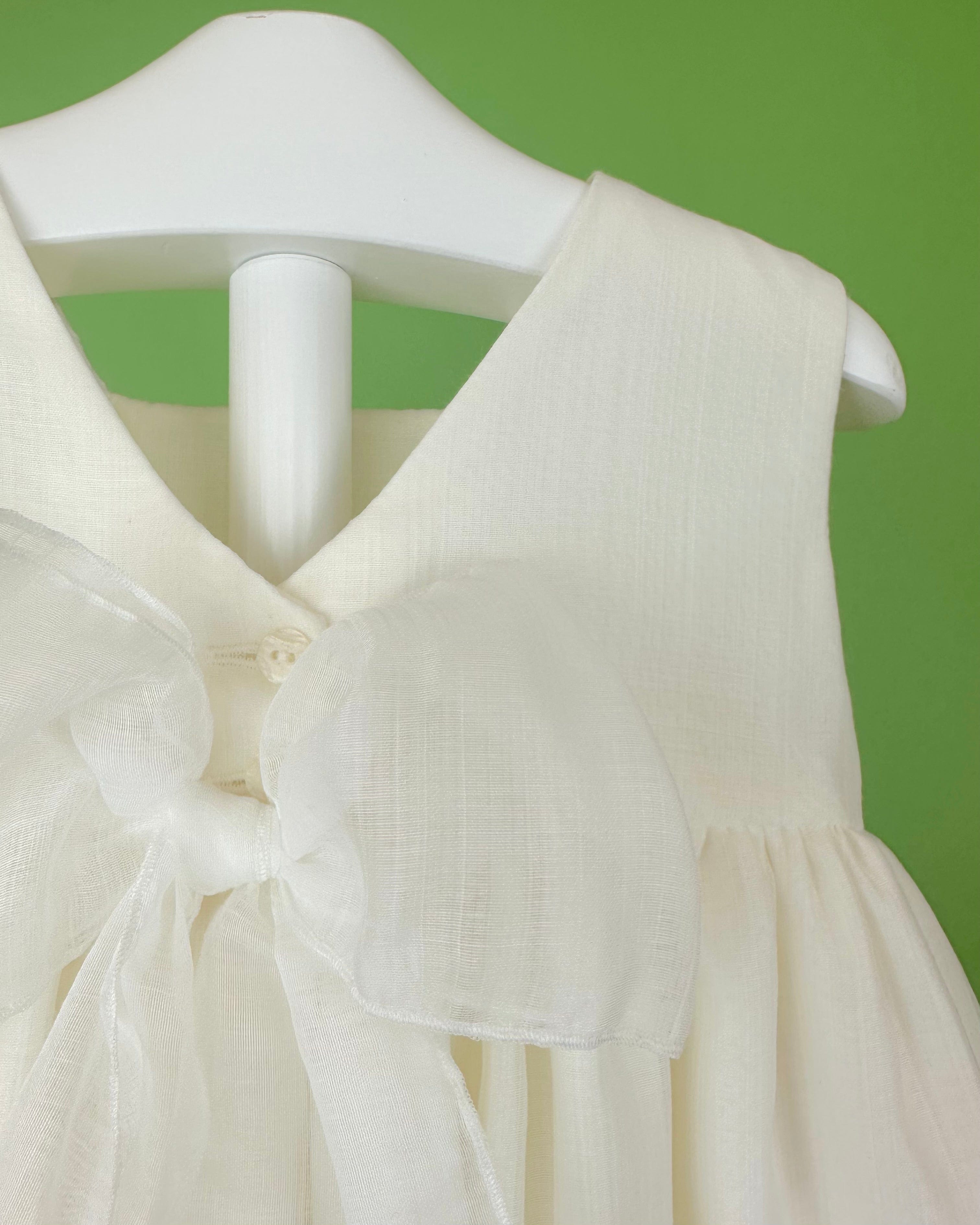 YoYo Boutique Baptism Emma Off-White Dress