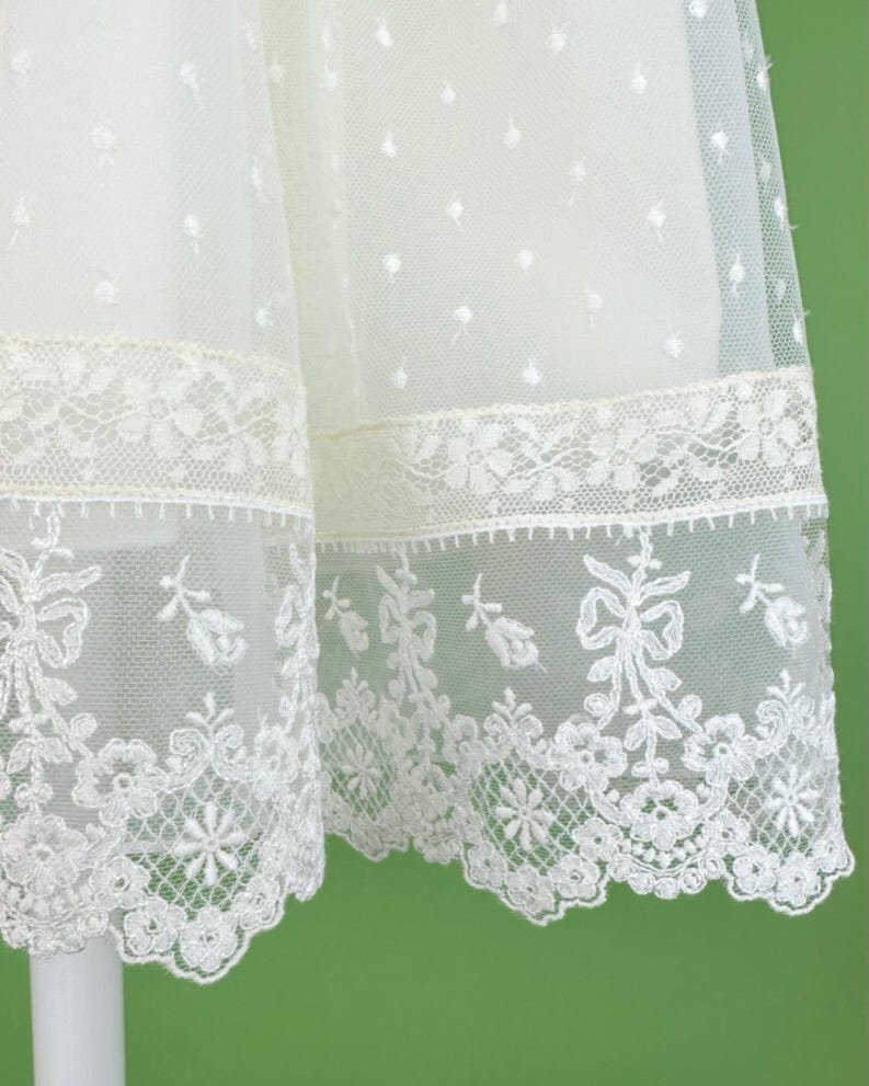 YoYo Boutique Baptism Estefania Dress with Bonnet