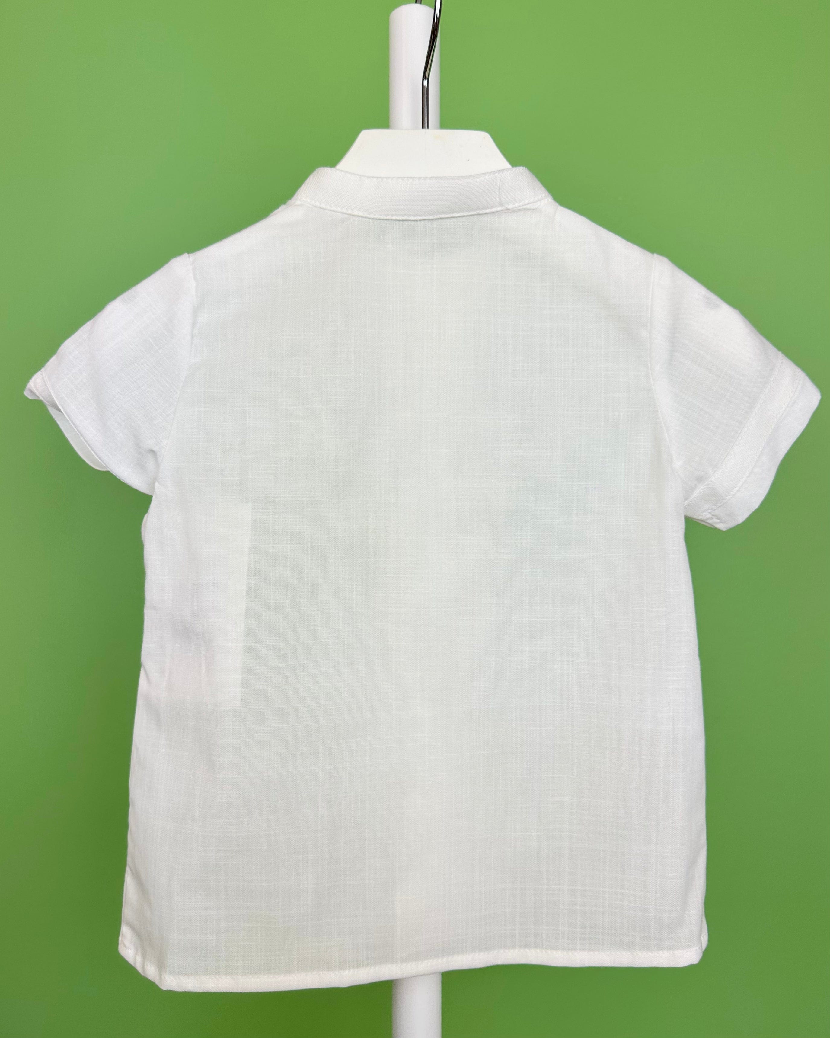 YoYo Boutique Baptism Gabriel White Bubble Outfit