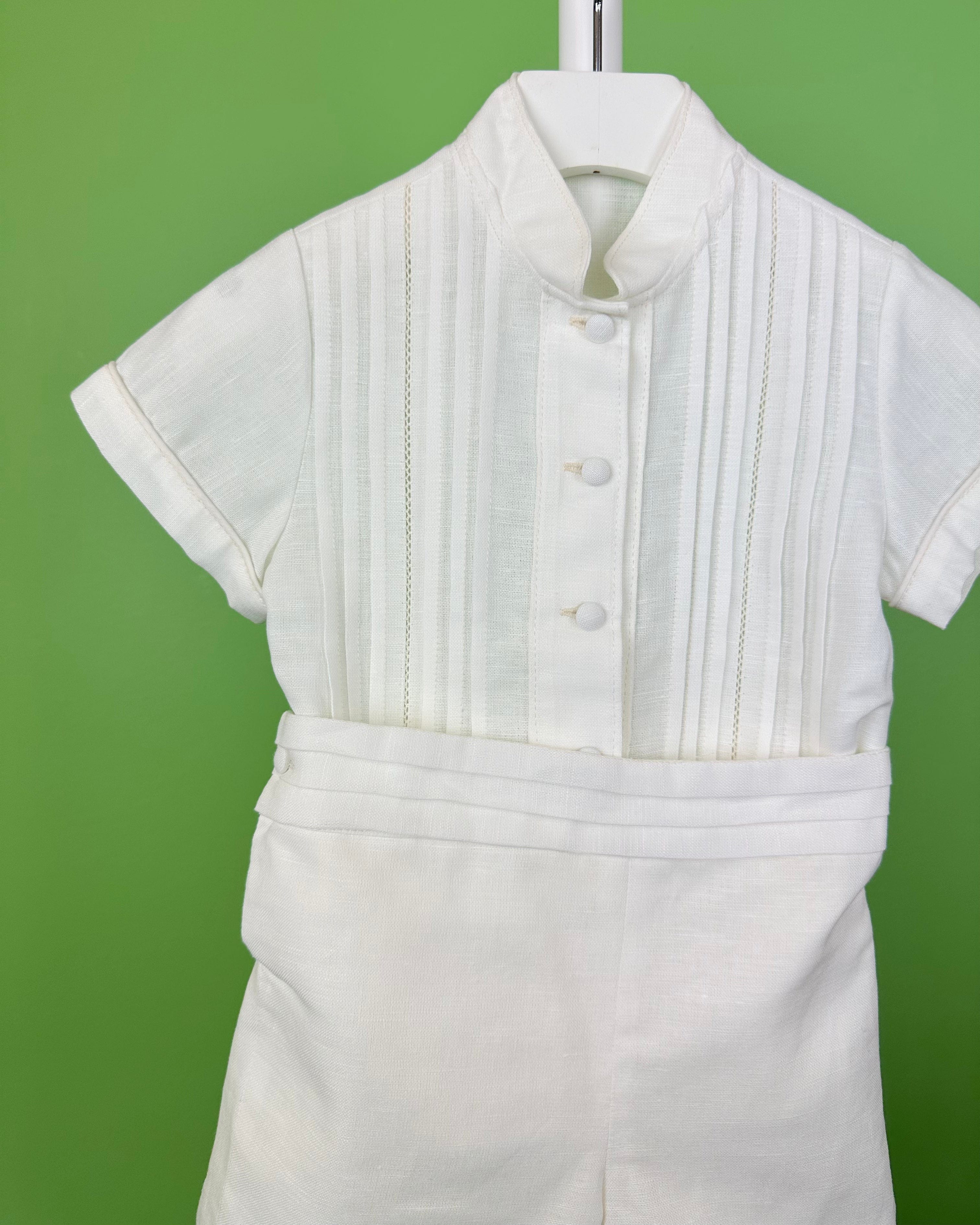 YoYo Boutique Baptism Gerardo Off-White Outfit