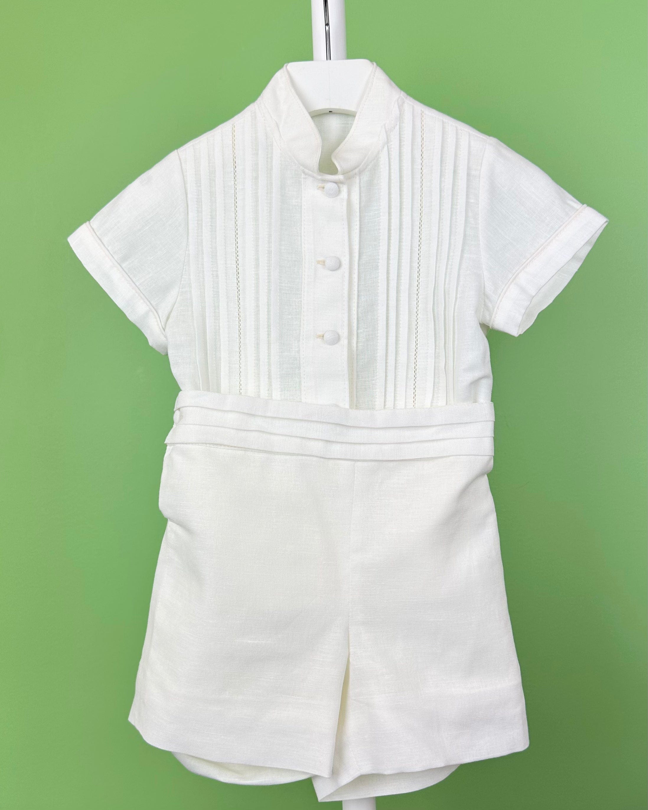 YoYo Boutique Baptism Gerardo Off-White Outfit