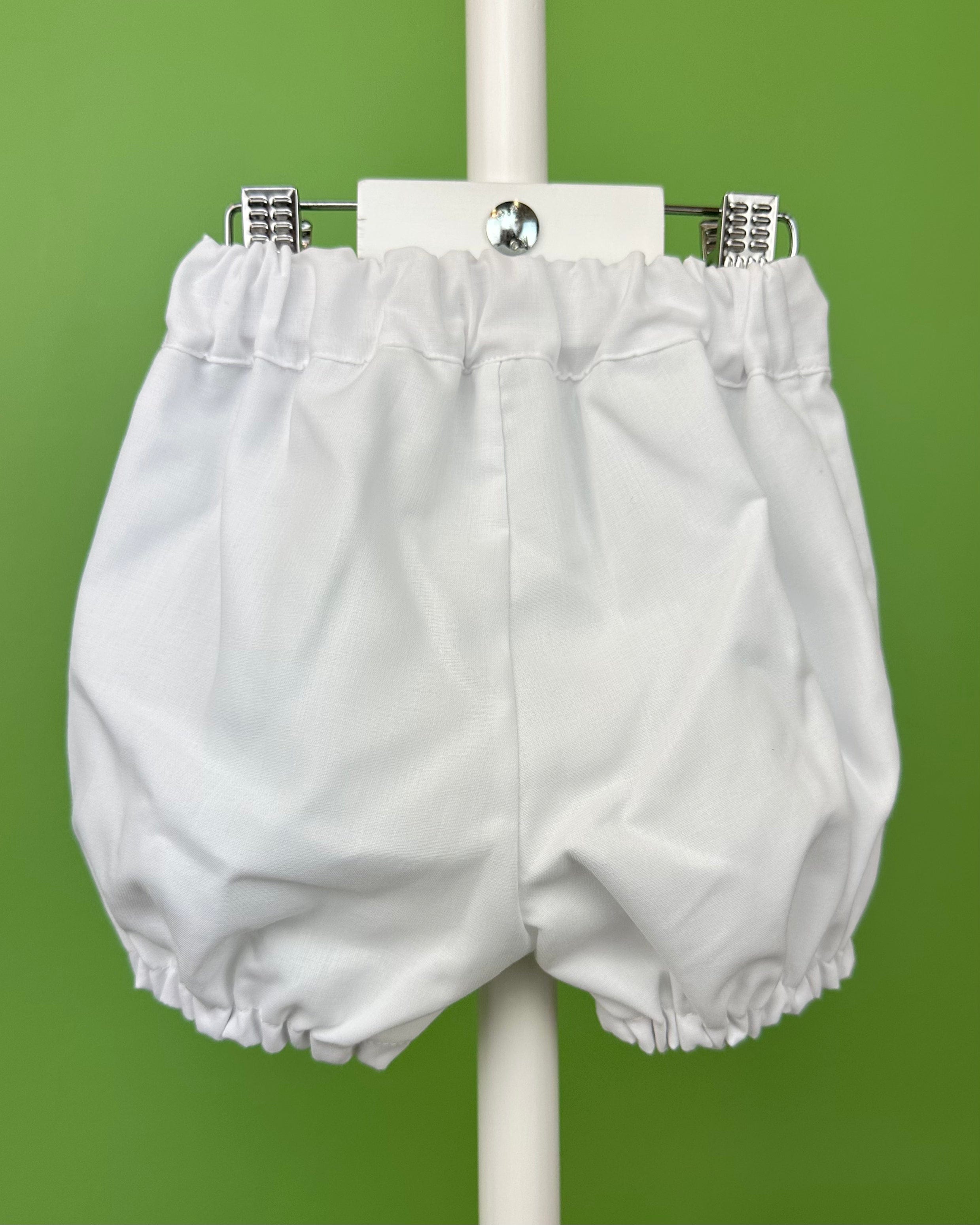 YoYo Boutique Baptism Julio White Bubble Outfit