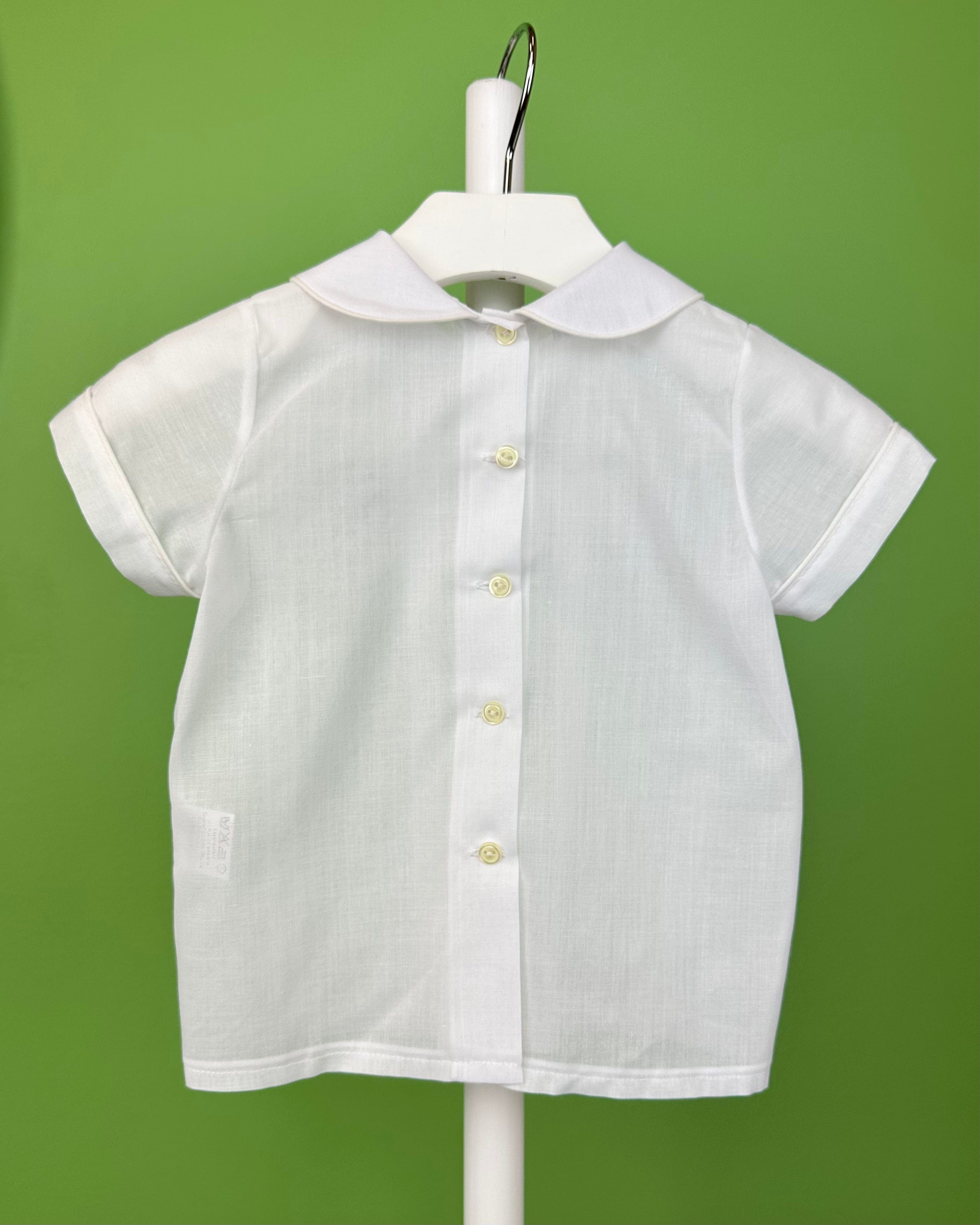 YoYo Boutique Baptism Julio White Bubble Outfit