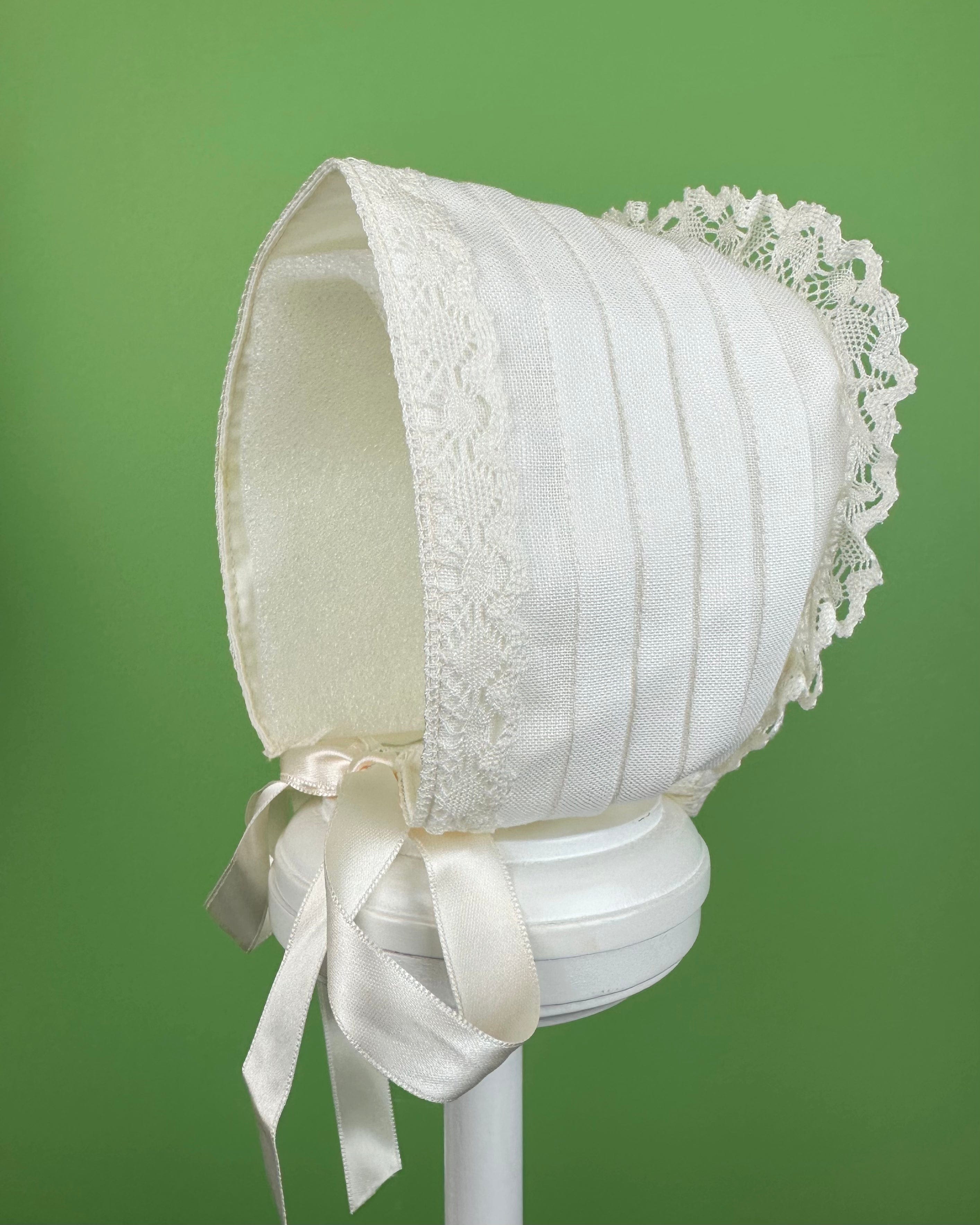 YoYo Boutique Baptism Kate Dress with Bonnet