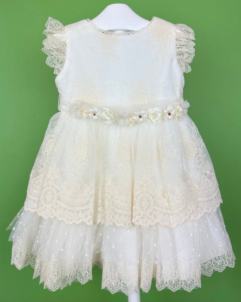 YoYo Boutique Baptism Laly Off-White Dress