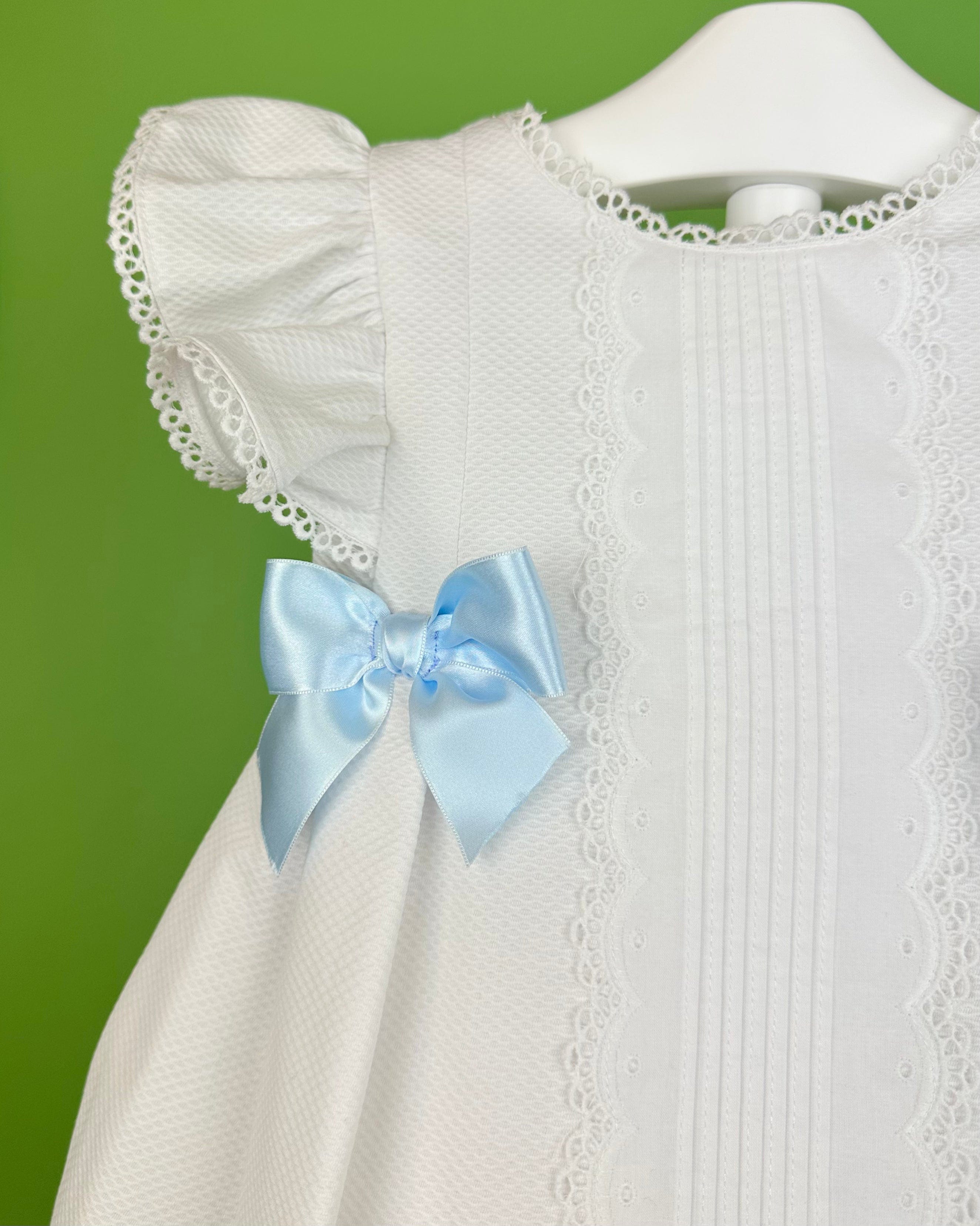 YoYo Boutique Baptism Luna White Dress